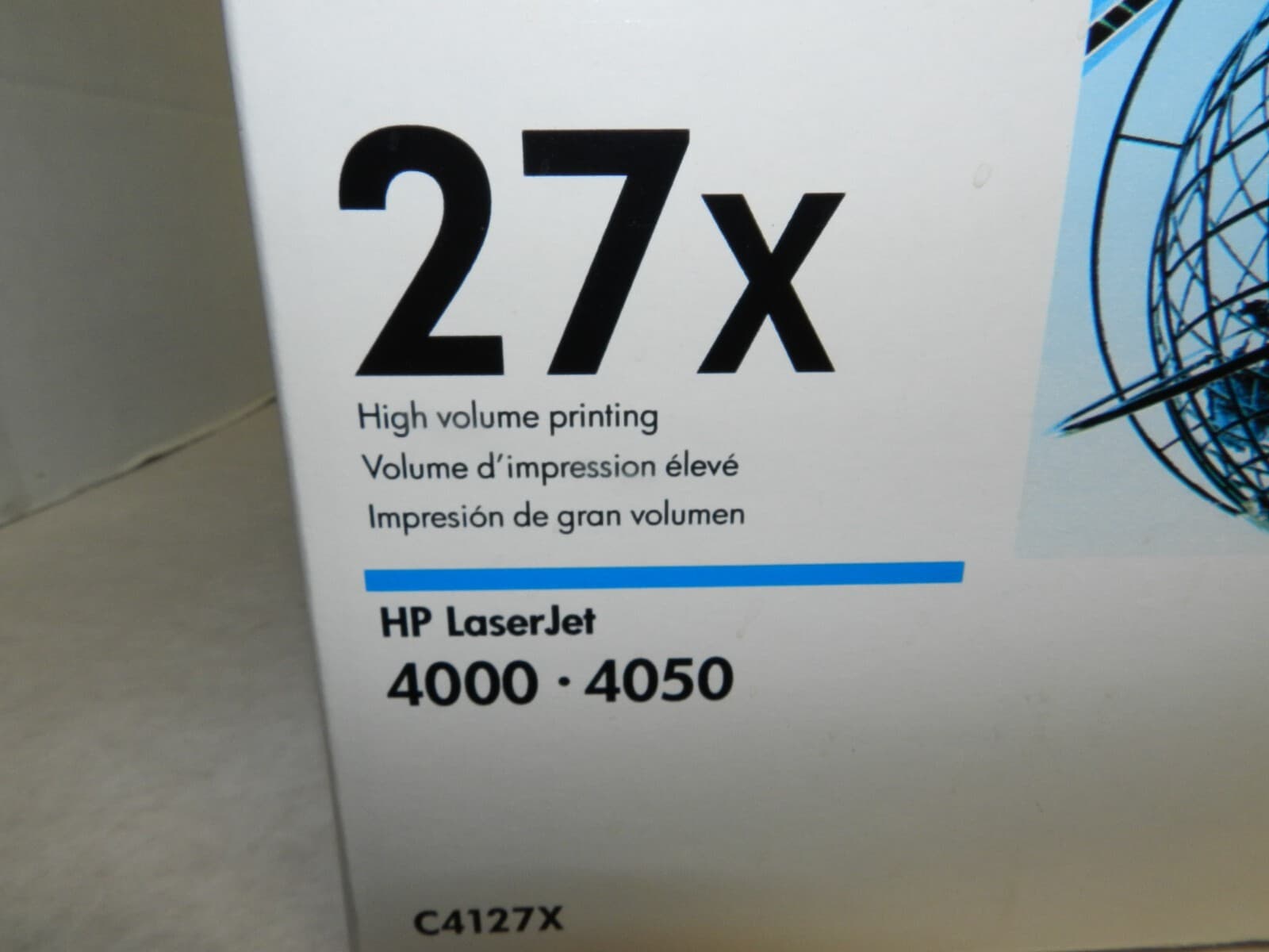 Genuine HP Laserjet 27X C4127X Toner Printing Cartridge 4000-4050 OEM M40K - Thumbnail 3
