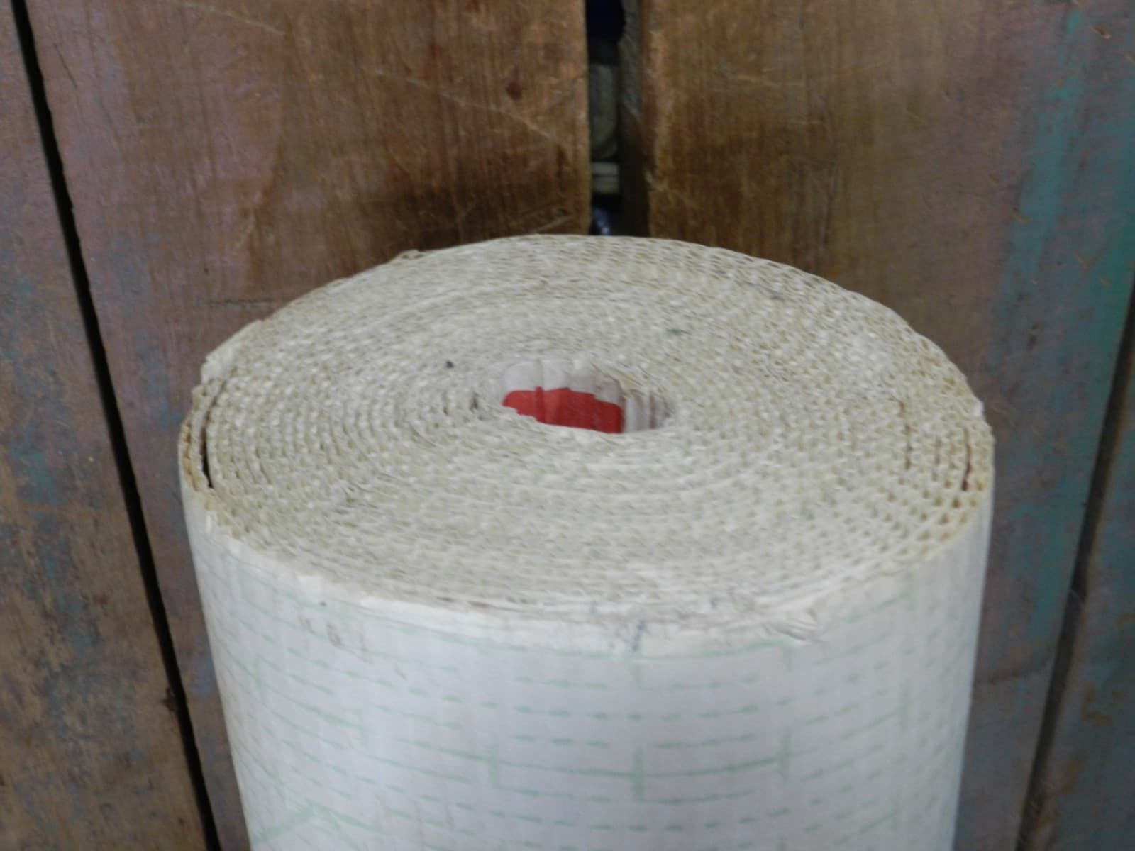 Vintage Brick Corobuff Corrugated Paper Counterwrap Roll - 25'L x 48"W (L35J) - Thumbnail 6