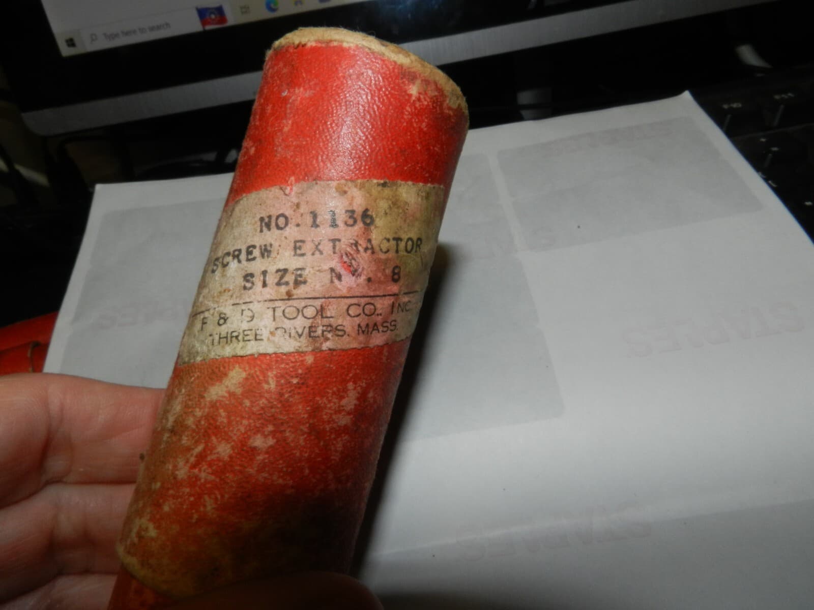 F&D Screw Extractor Size No.8 No. 1136 (X16K) - Thumbnail 5