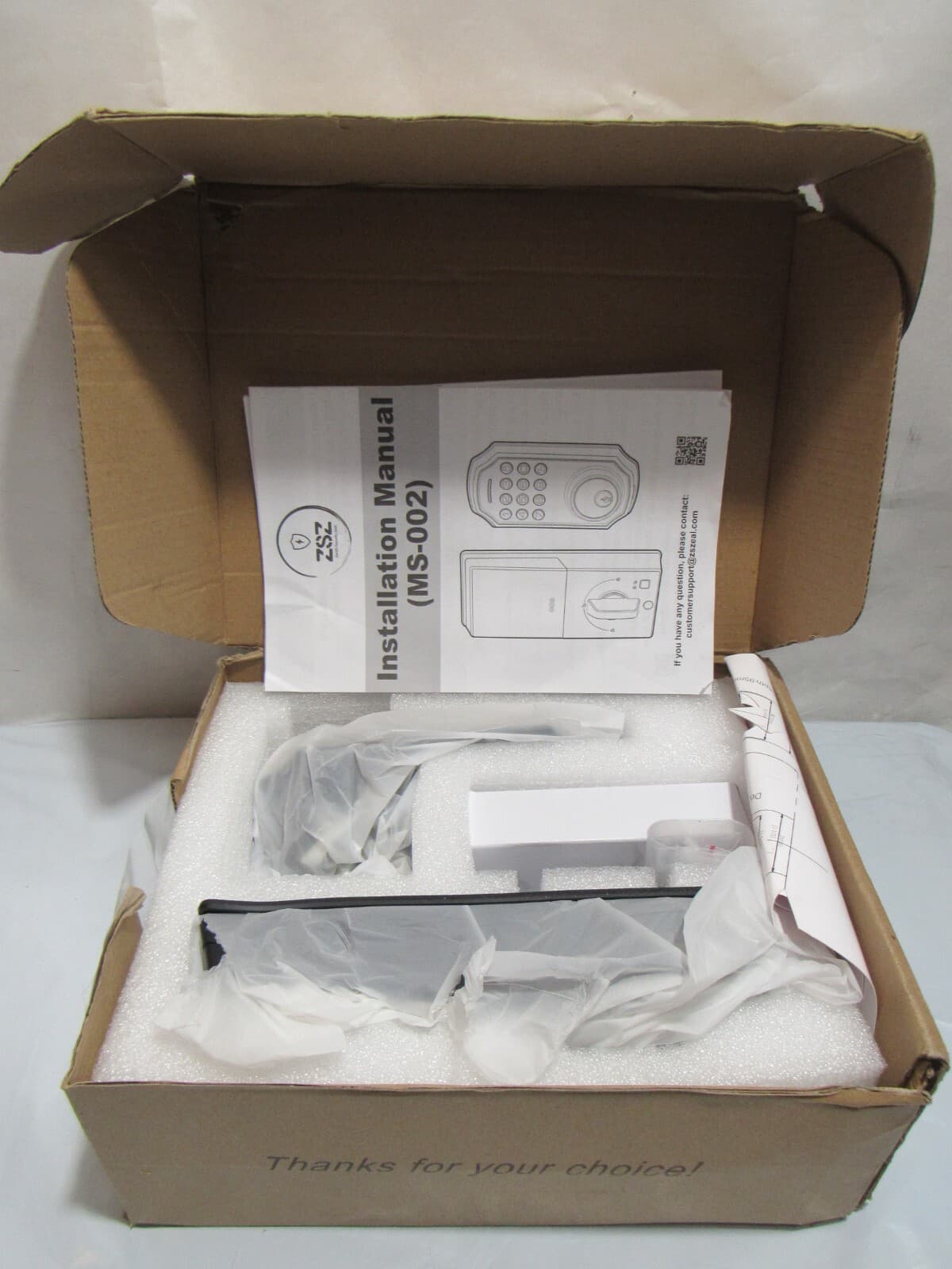 ZSZ Keyless Entry Door Lock Keypad Deadbolt,Smart Lock for Door w/ 2 Keys H91K - Thumbnail 2
