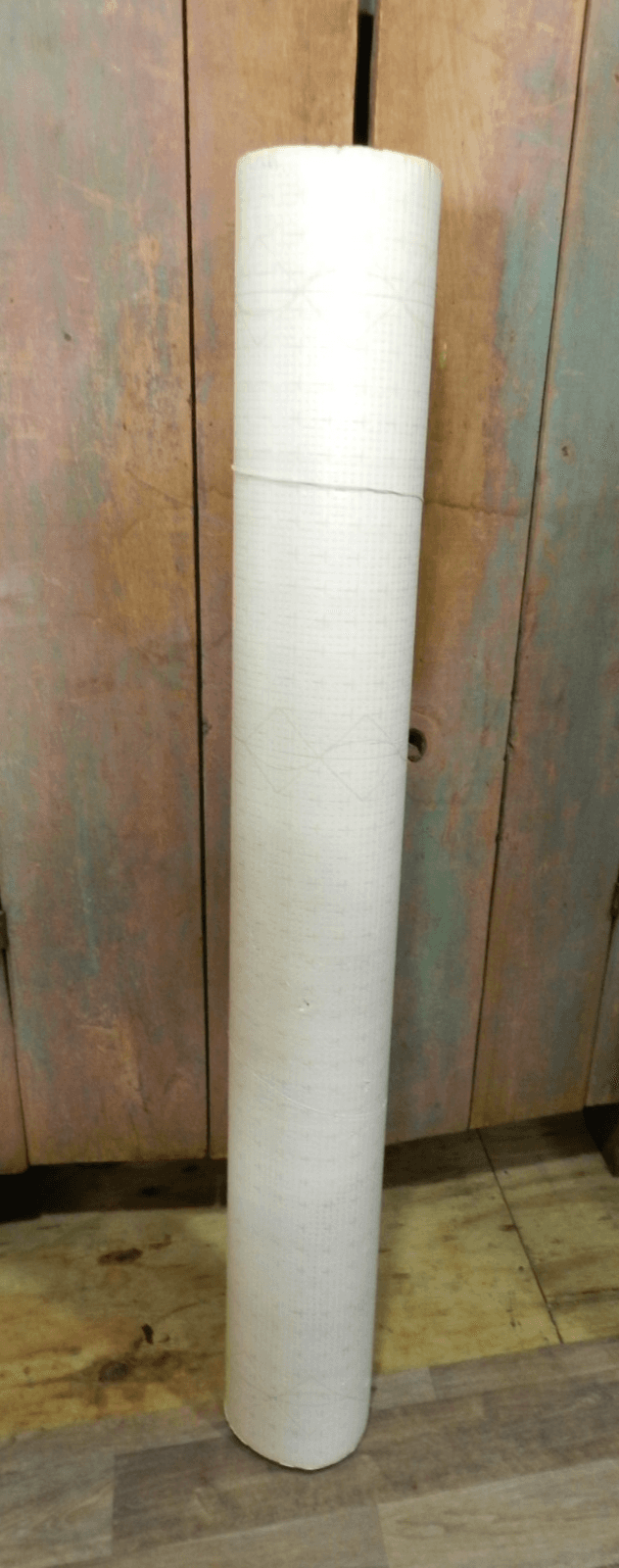Vintage Brick Corobuff Corrugated Paper Counterwrap Roll - 25'L x 48"W (L35J) - Thumbnail 7