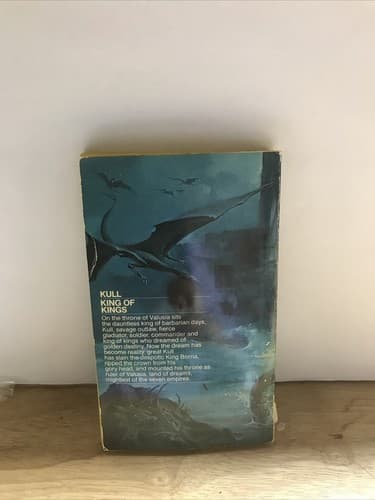 KULL THE FABULOUS WARRIOR KING Robert E. Howard Conan BANTAM 1978 1ST PRINT - Thumbnail 3