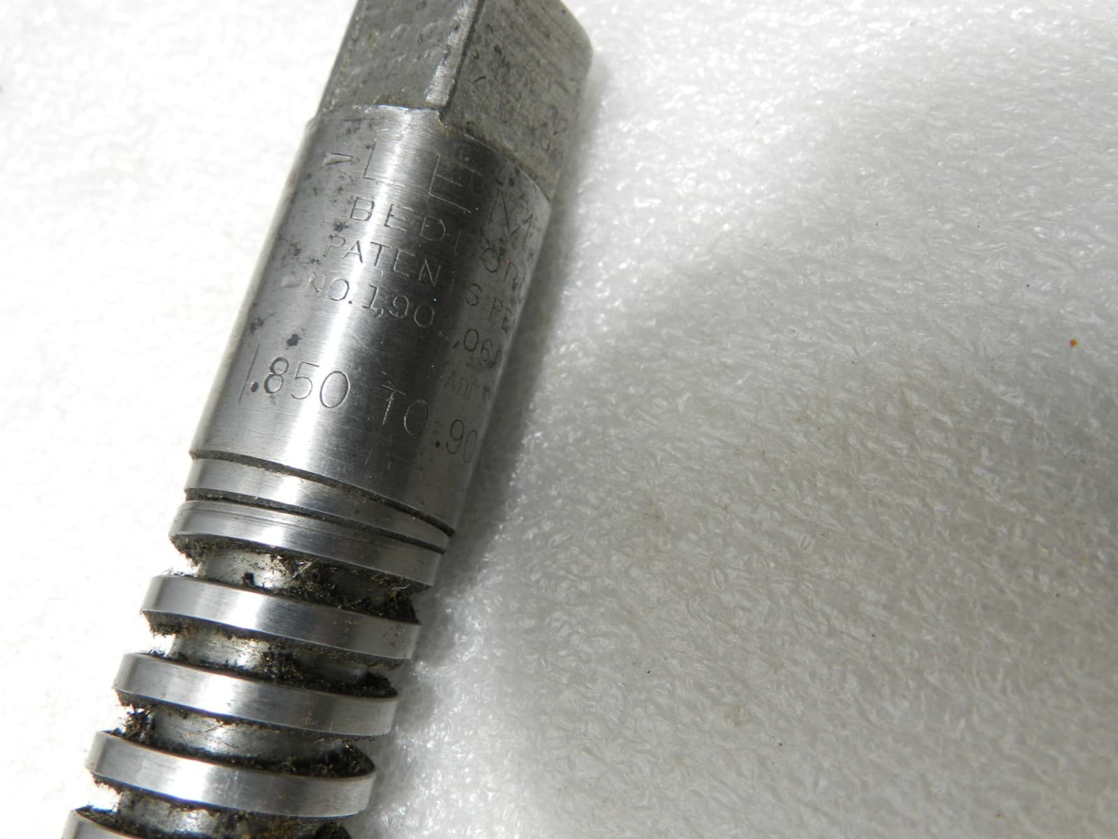 Vintage Lempco Dual Spiral Expansion Reamer Size .850 to .900 W/Tube C88JJ - Thumbnail 9