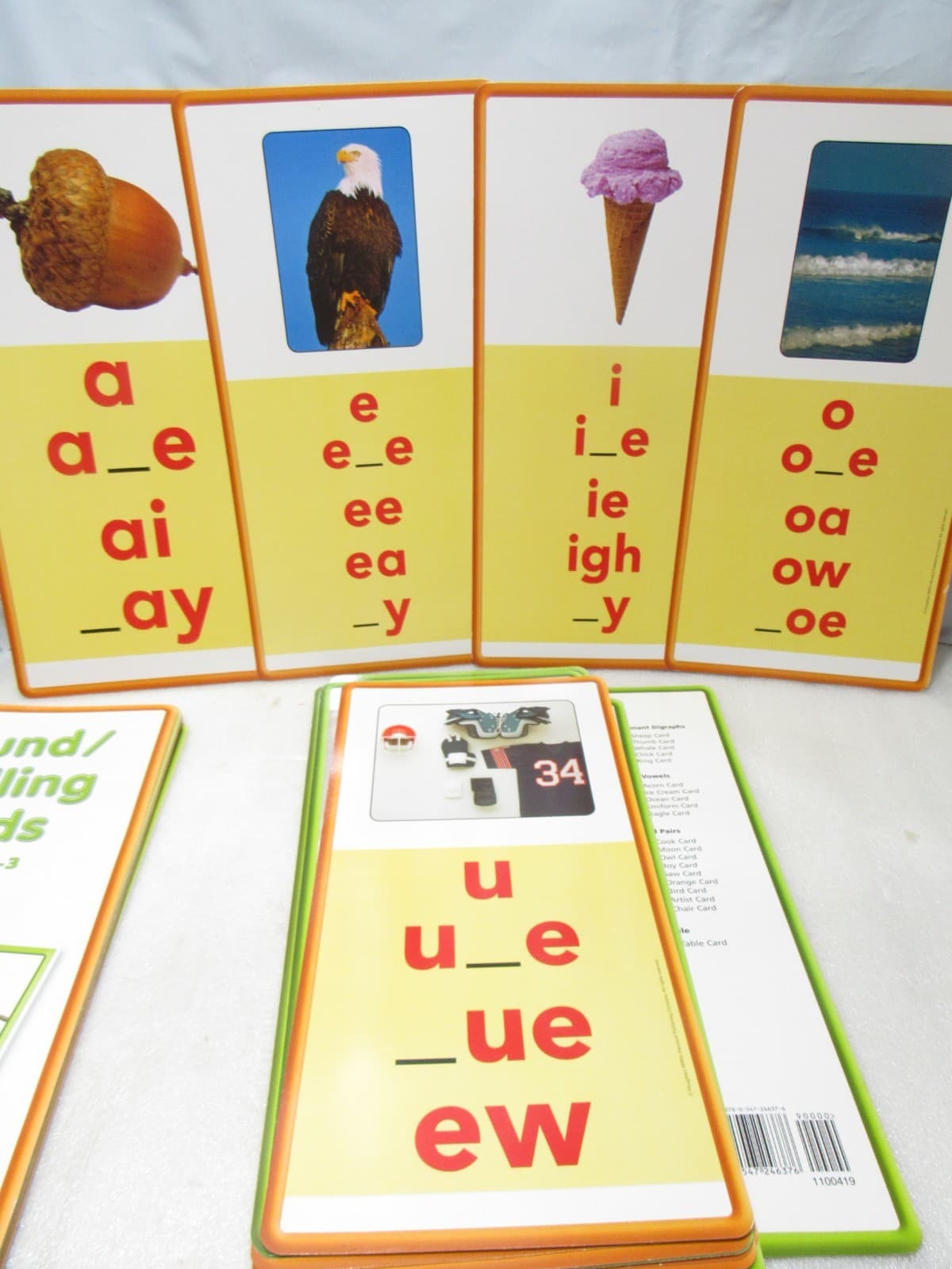Houghton Mifflin Journeys Sound / Spelling Cards Grades 1-3 Homeschool (B53J) - Thumbnail 9