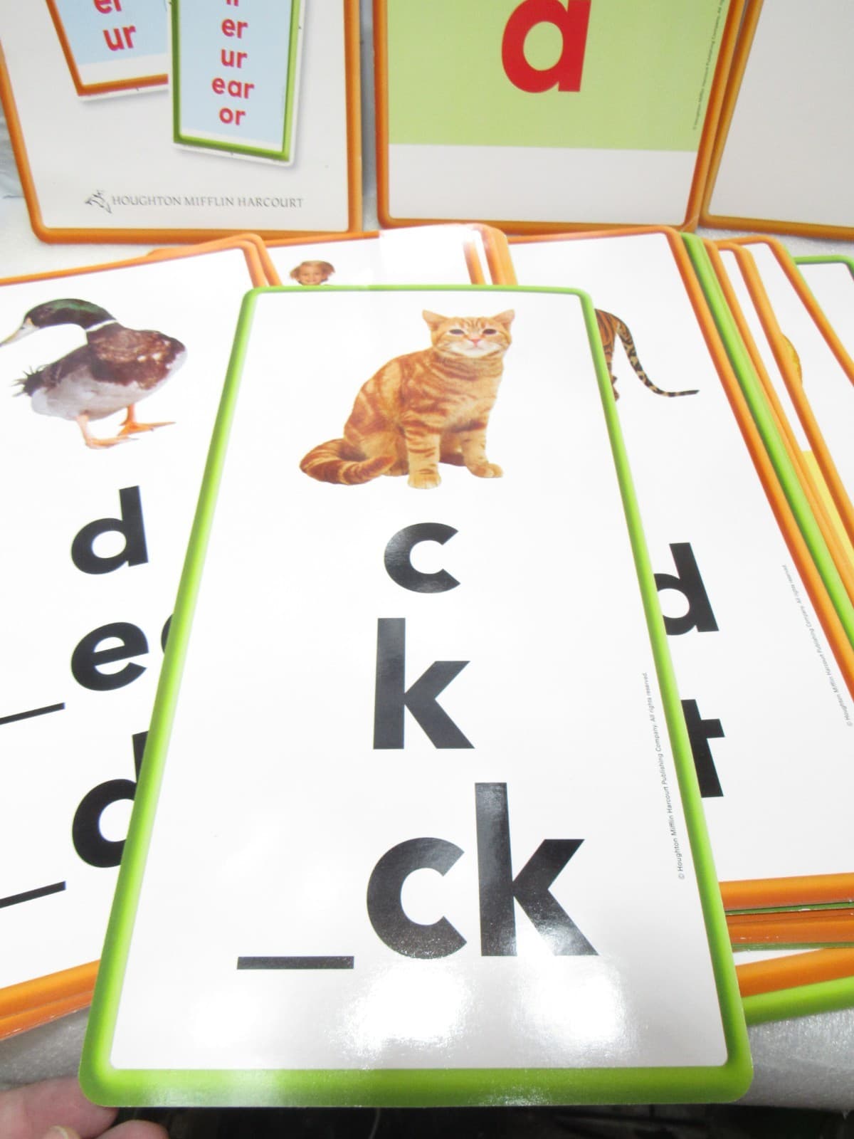 Houghton Mifflin Journeys Sound / Spelling Cards Grades 1-3 Homeschool (B53J) - Thumbnail 3