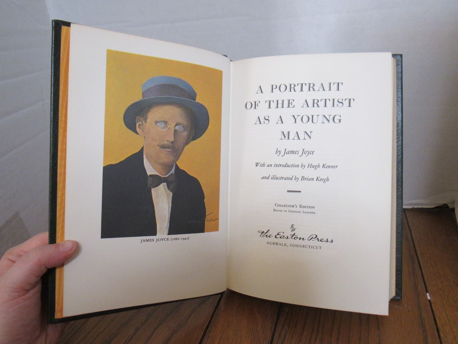 A Portrait of the Artist as a Young Man James Joyce Easton Press 1977 B58K - Thumbnail 3