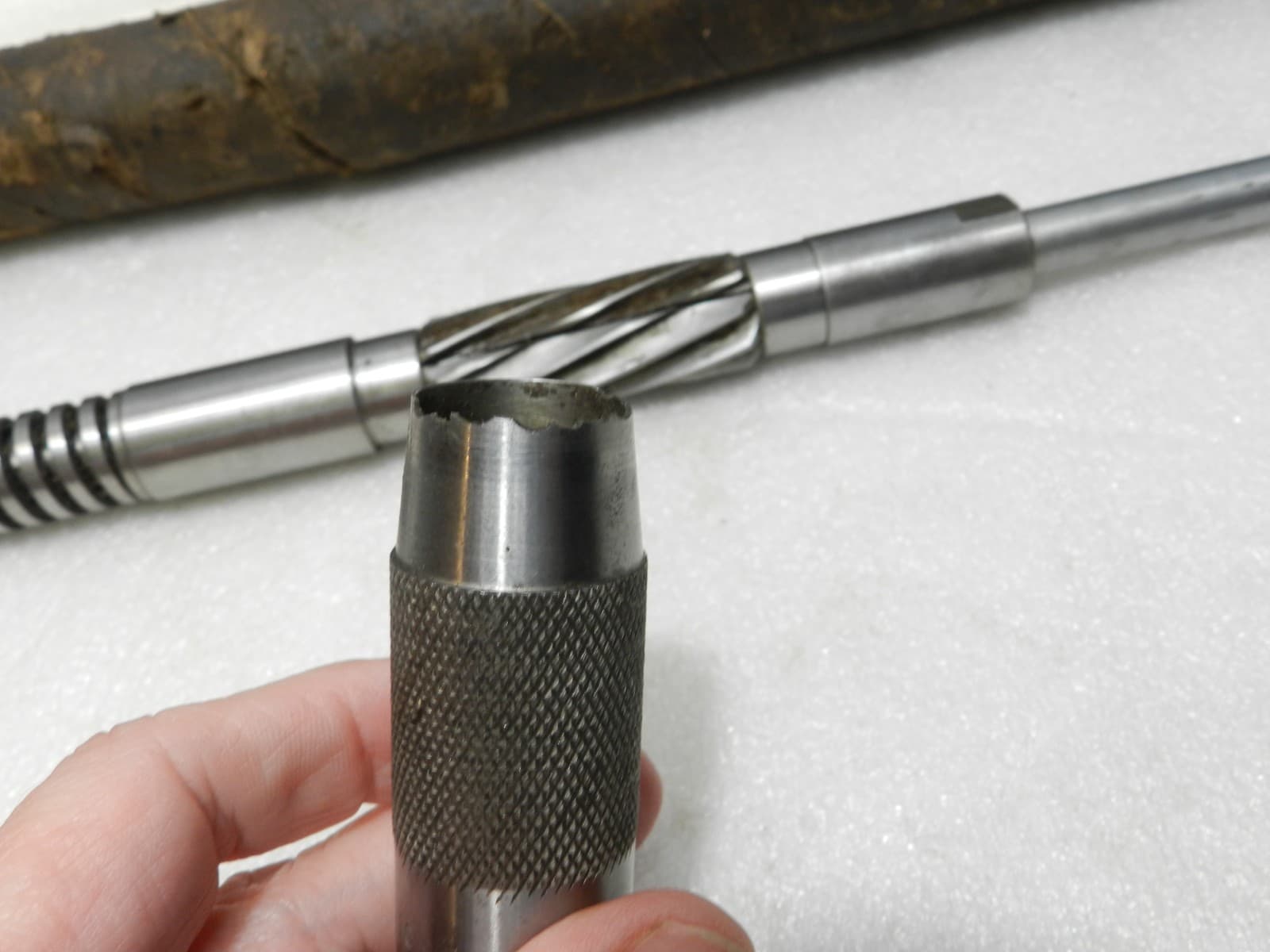 Vintage Lempco Dual Spiral Expansion Reamer Size .850 to .900 W/Tube C88JJ - Thumbnail 6