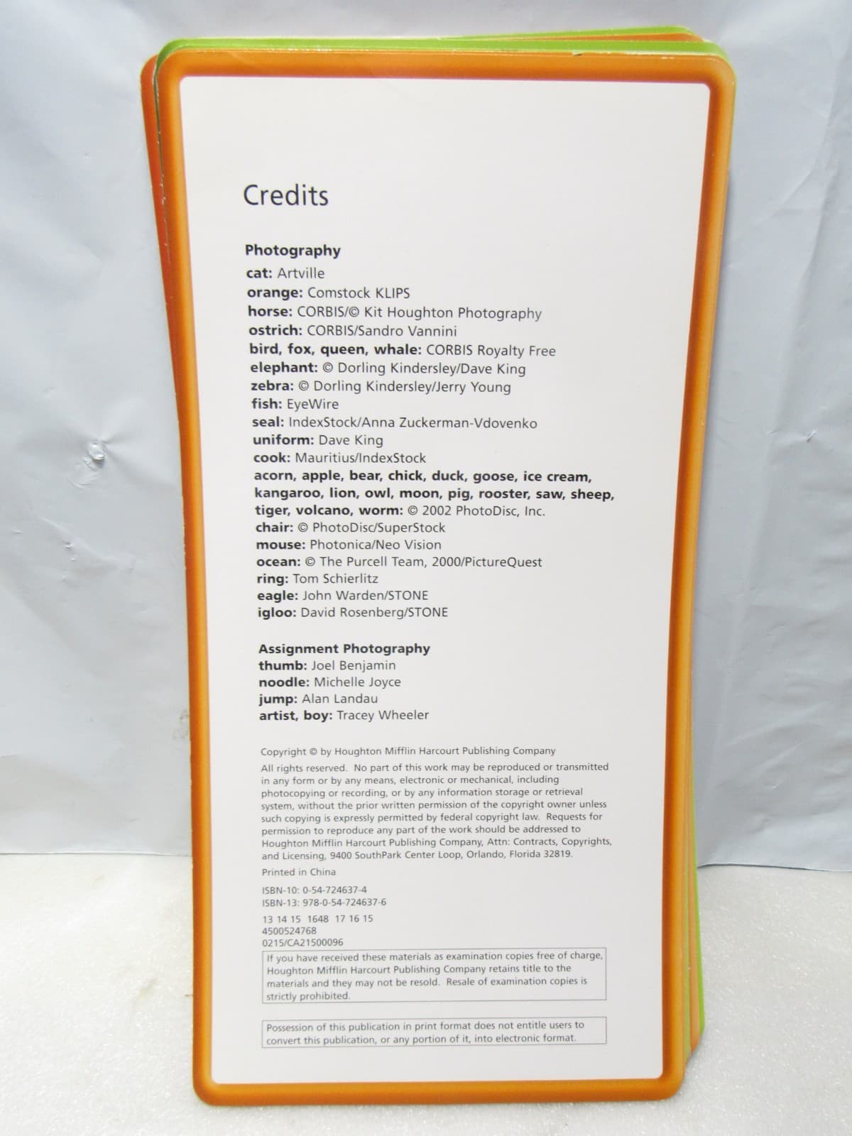 Houghton Mifflin Journeys Sound / Spelling Cards Grades 1-3 Homeschool (B53J) - Thumbnail 11