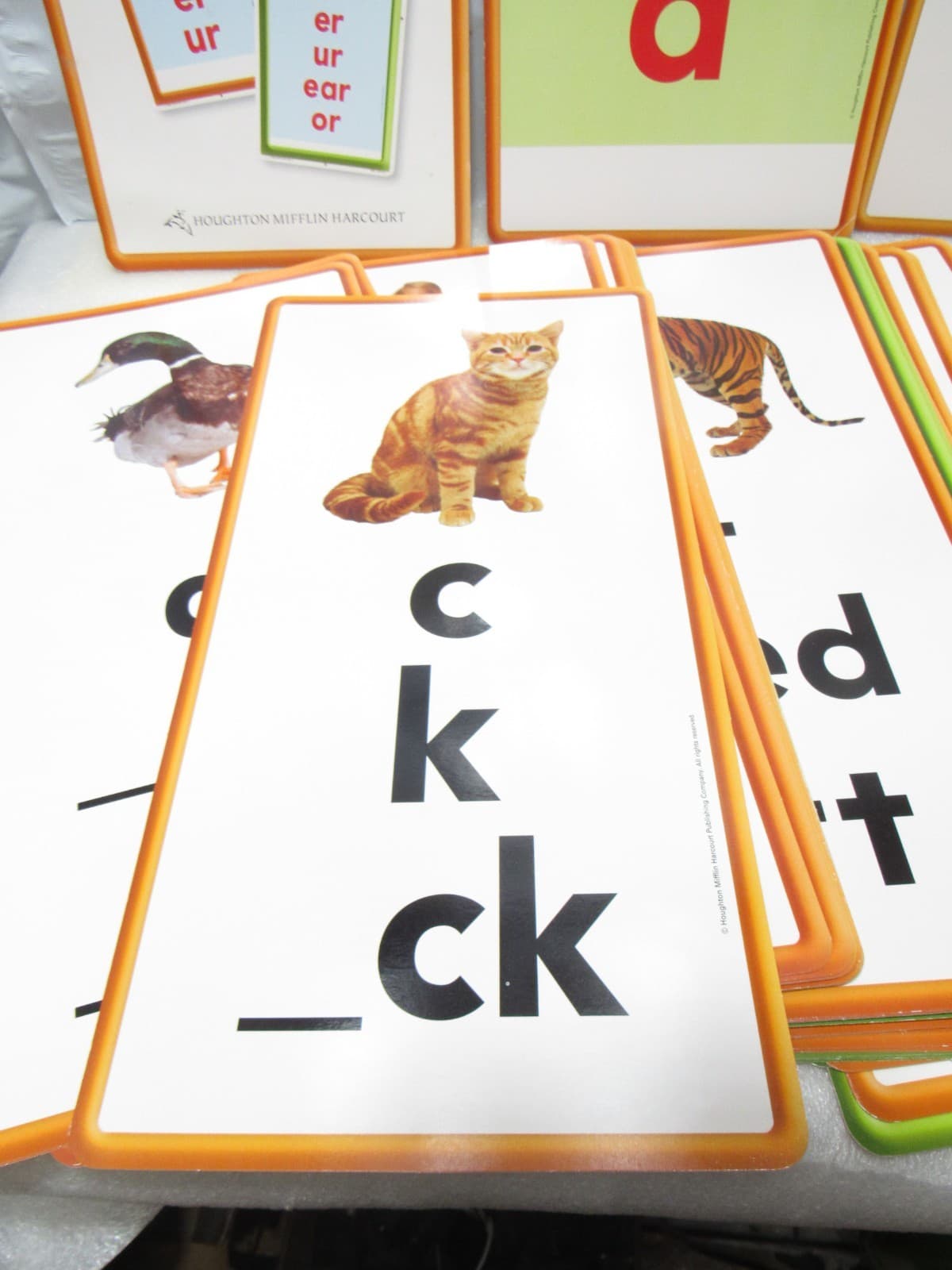 Houghton Mifflin Journeys Sound / Spelling Cards Grades 1-3 Homeschool (B53J) - Thumbnail 4