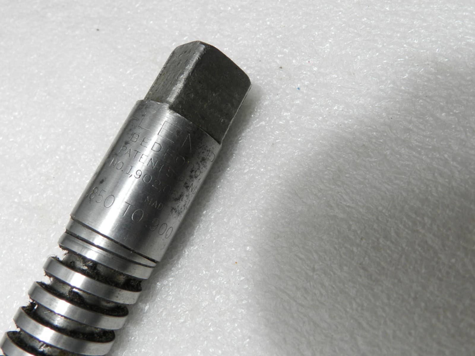 Vintage Lempco Dual Spiral Expansion Reamer Size .850 to .900 W/Tube C88JJ - Thumbnail 11