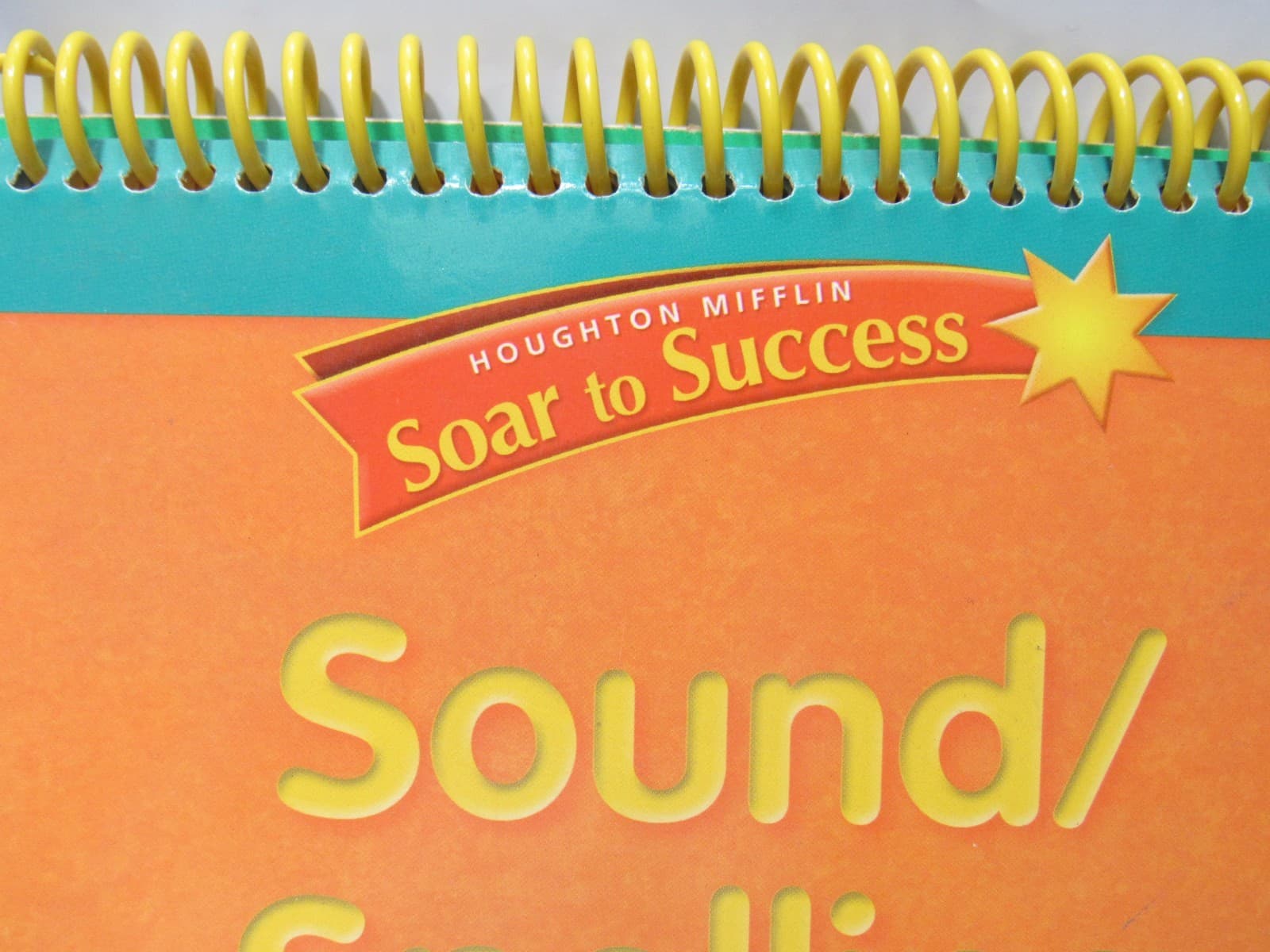 Soar to Success Sound/Spelling Cards Flip Chart Houghton Mifflin Homeschool B54J - Thumbnail 3