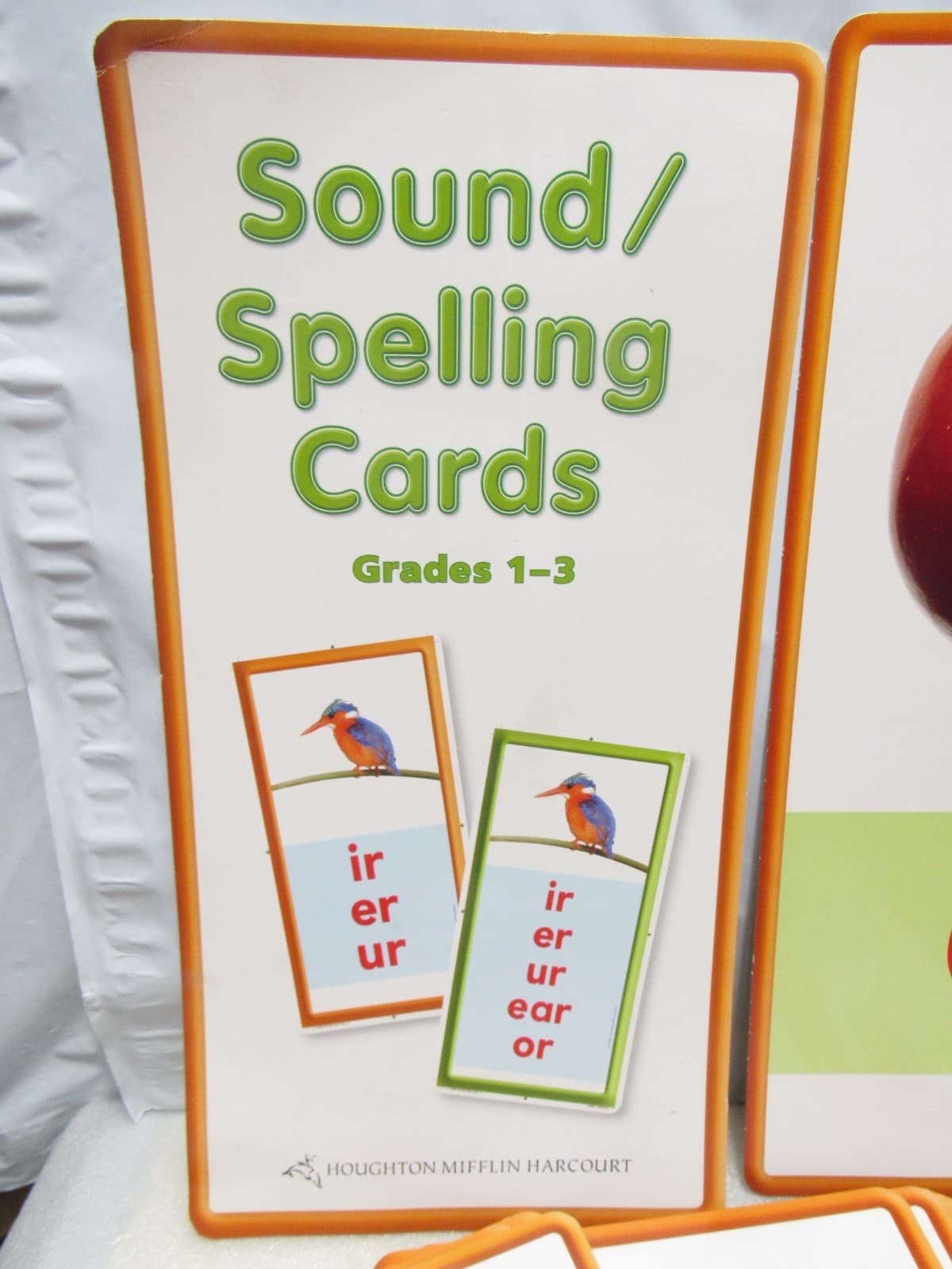 Houghton Mifflin Journeys Sound / Spelling Cards Grades 1-3 Homeschool (B53J) - Thumbnail 2