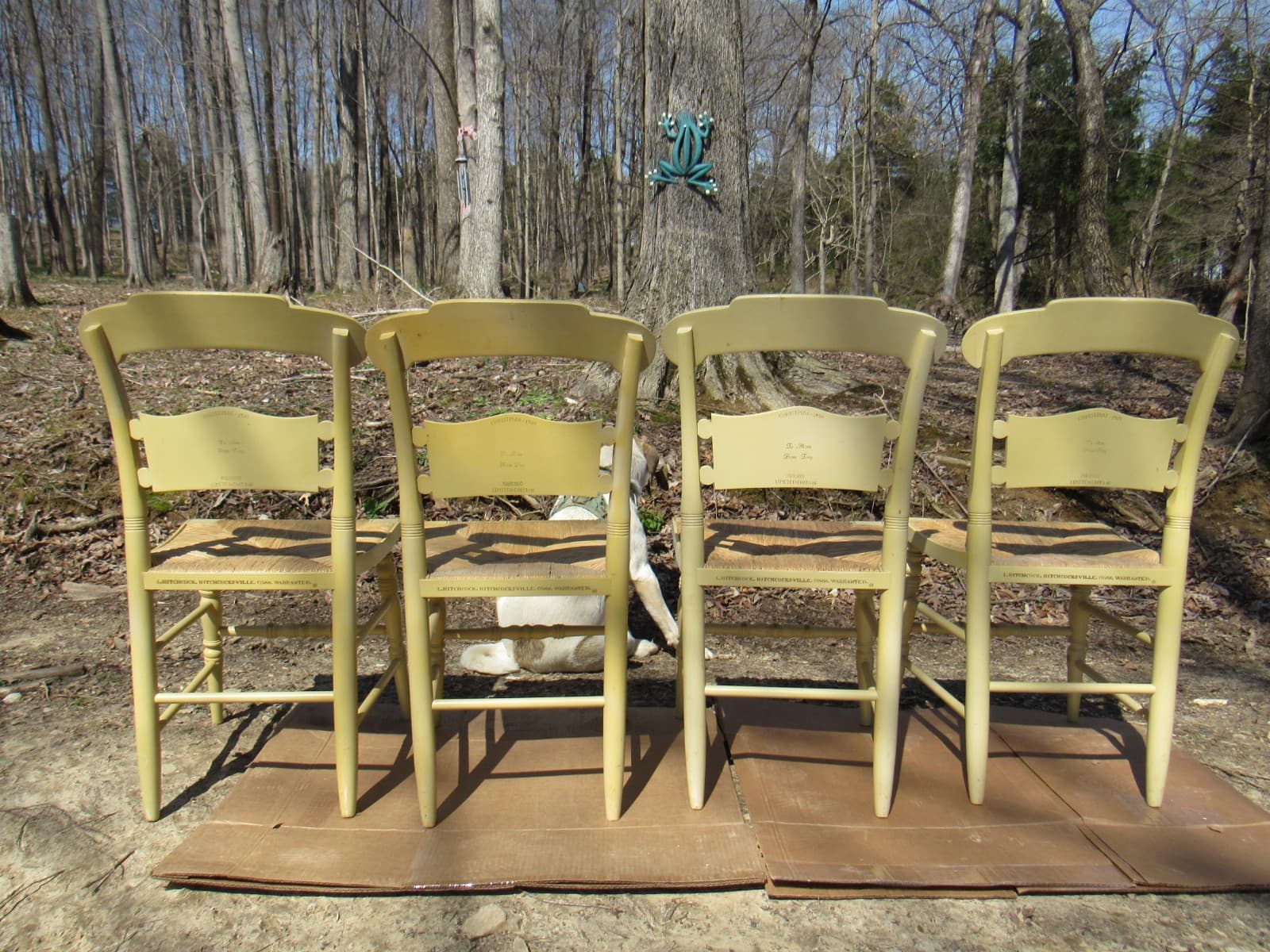 Hitchcock Limited Ed Christmas Chairs 1987-1990 (Set of 4) (K) - Thumbnail 19