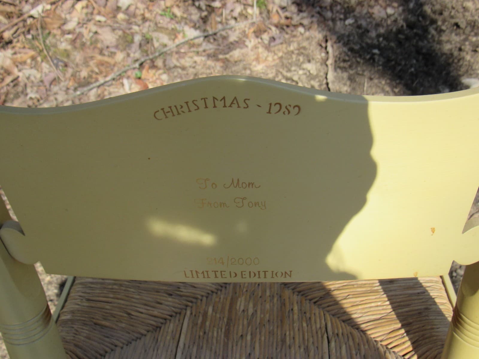 Hitchcock Limited Ed Christmas Chairs 1987-1990 (Set of 4) (K) - Thumbnail 16