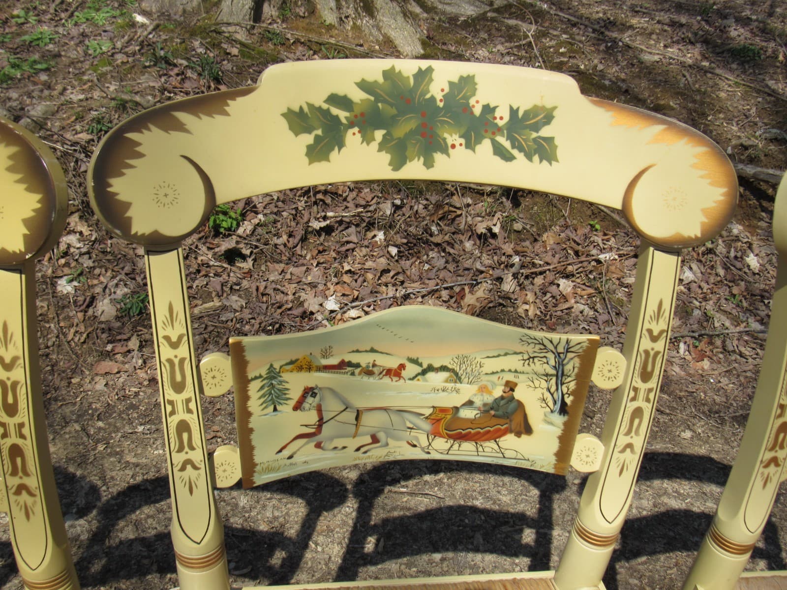 Hitchcock Limited Ed Christmas Chairs 1987-1990 (Set of 4) (K) - Thumbnail 12