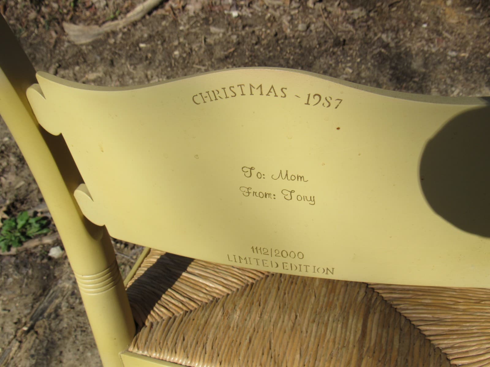 Hitchcock Limited Ed Christmas Chairs 1987-1990 (Set of 4) (K) - Thumbnail 20