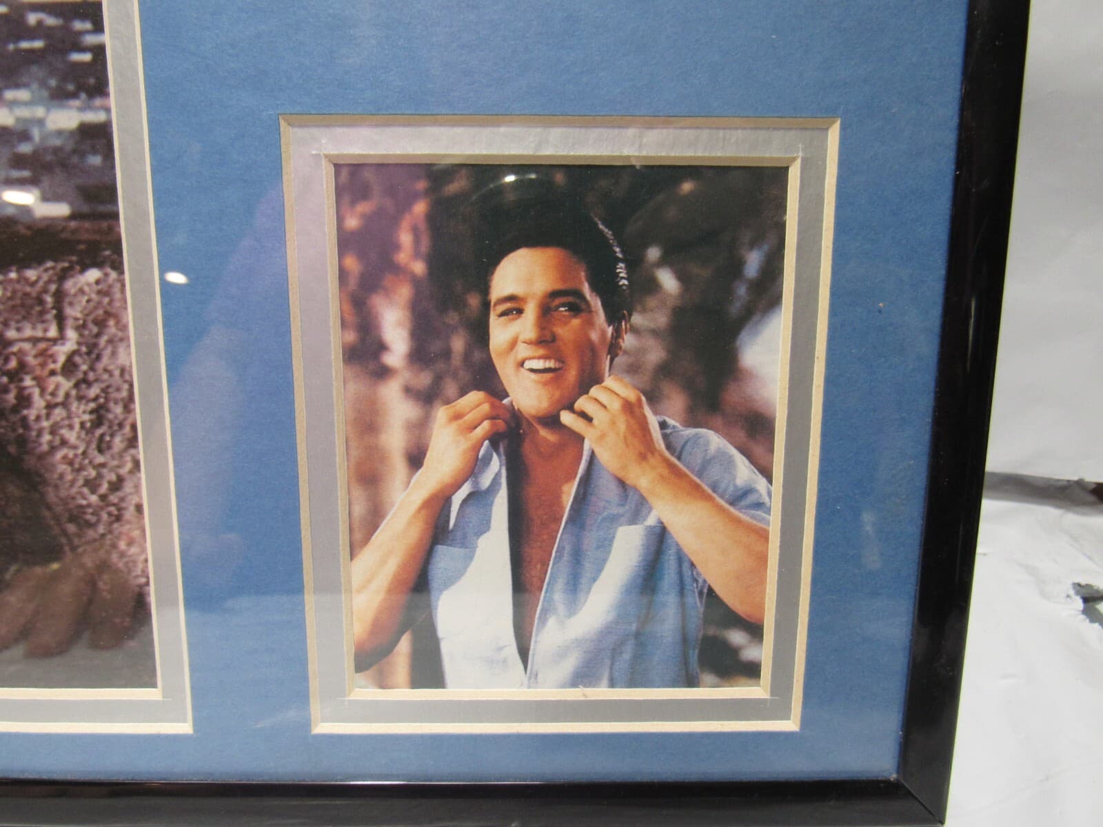 Elvis Presley Framed Album Cover Blue Hawaii Aloha from Hawaii Via Satelight M89 - Thumbnail 4