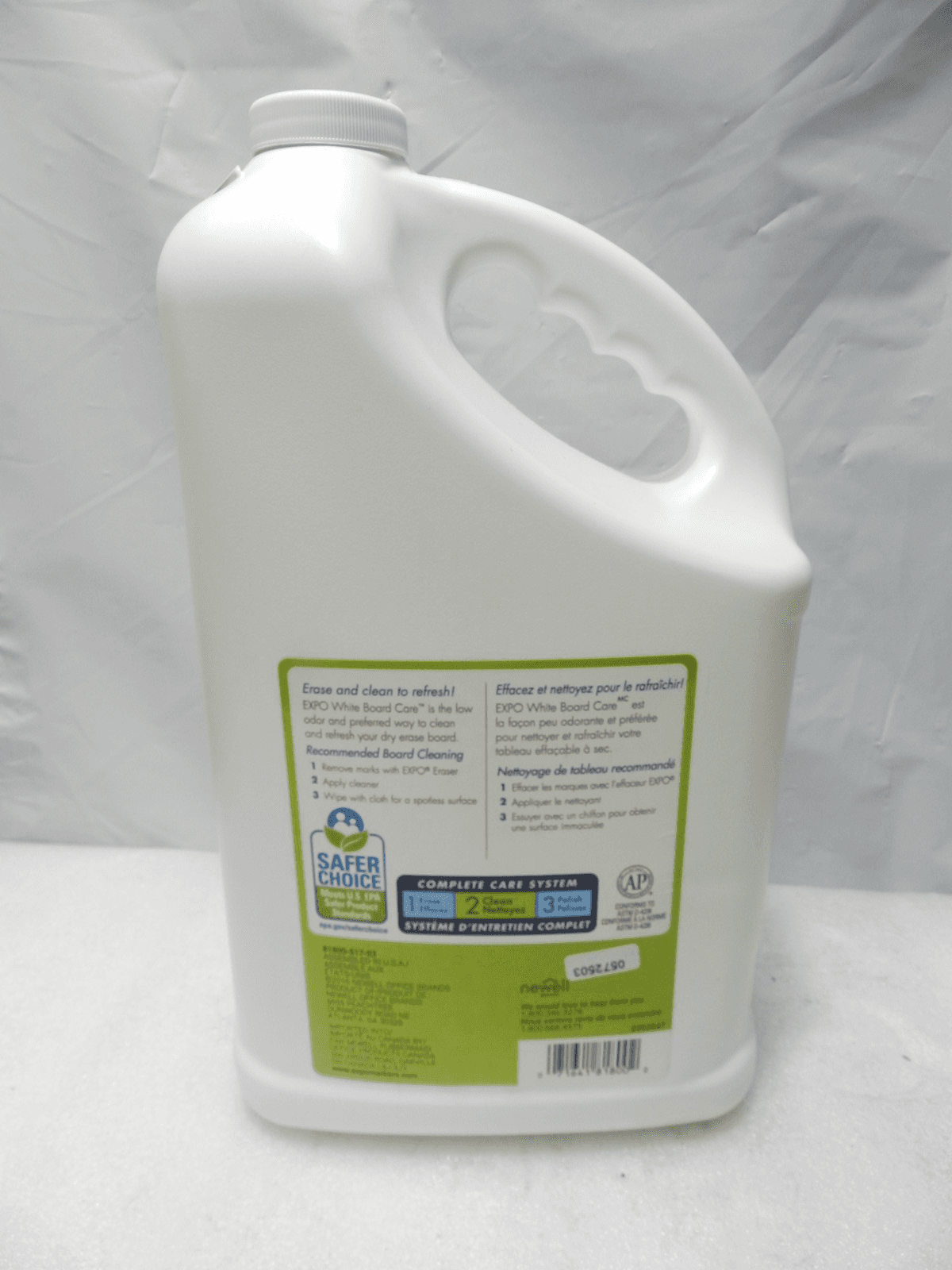 Expo White Board CARE Dry Erase Surface Cleaner, 1 gal Bottle G72K - Thumbnail 4