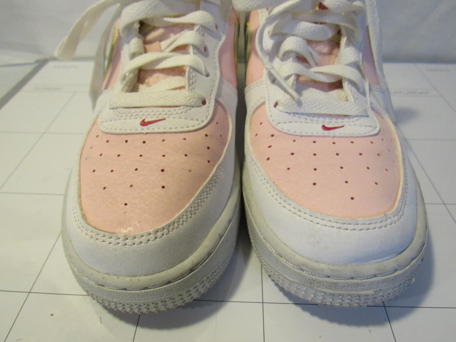 Youth Size 6y / Womens SZ 7.5 Nike Air Force 1 Impact GS 'Easter' DR4853-100 C36 - Thumbnail 2