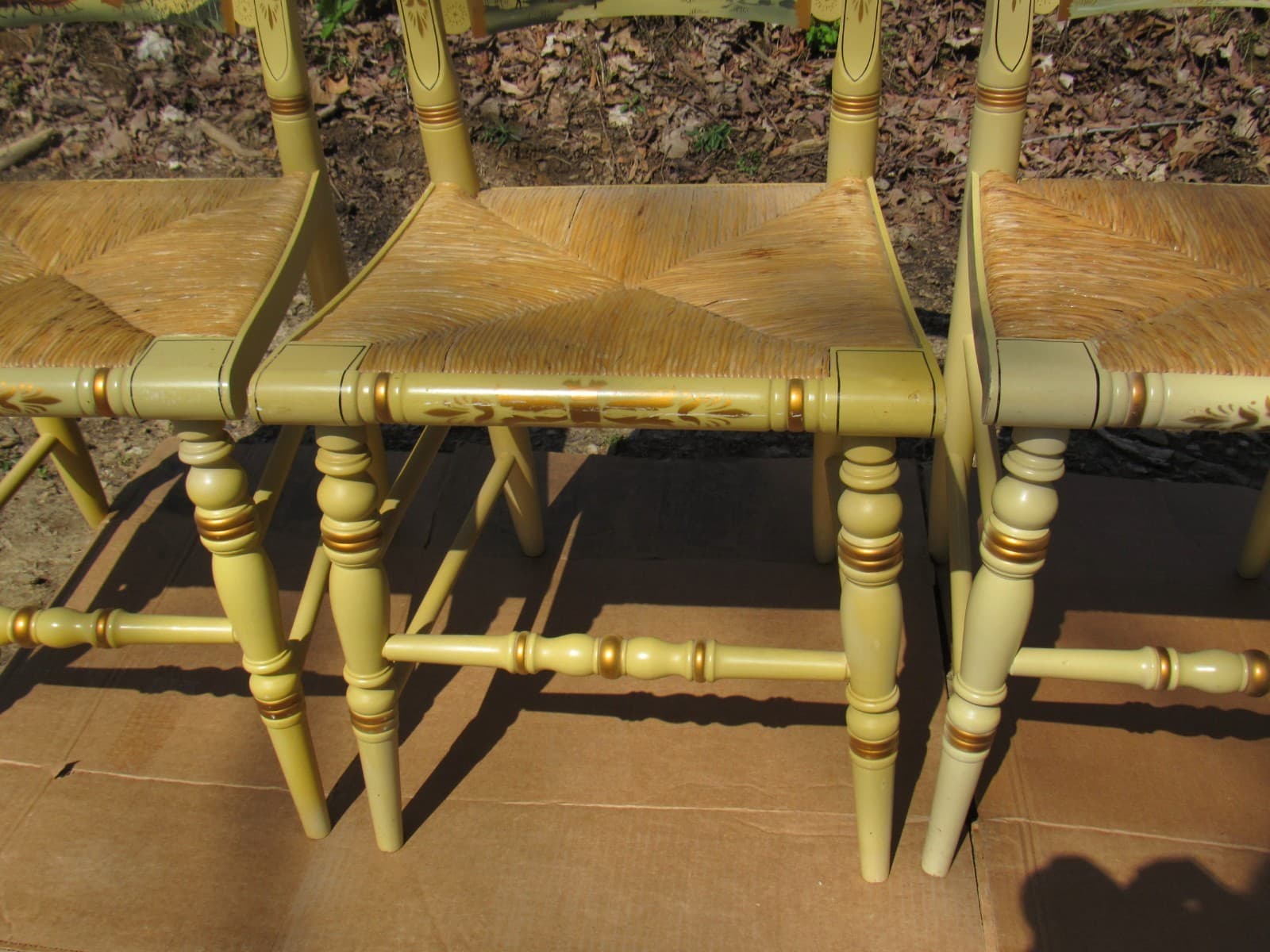 Hitchcock Limited Ed Christmas Chairs 1987-1990 (Set of 4) (K) - Thumbnail 8