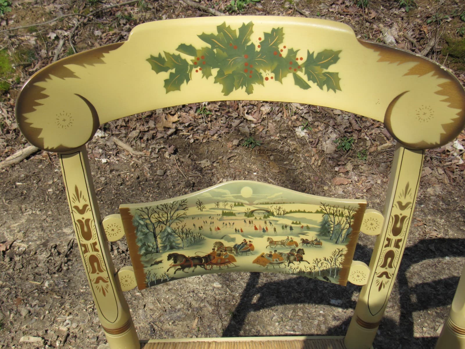 Hitchcock Limited Ed Christmas Chairs 1987-1990 (Set of 4) (K) - Thumbnail 10