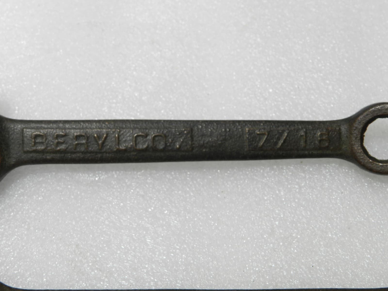 BERYLCO 7/16 & 1/2 Combination Open End Wrench Non-Sparking BECU W61 W62 (F24J) - Thumbnail 2