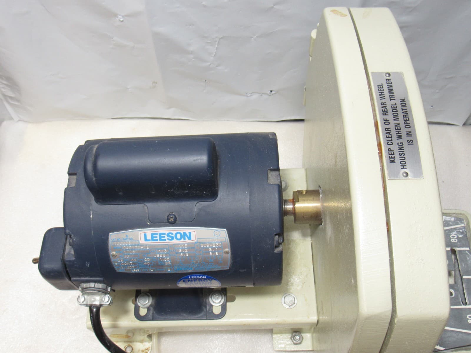 Buffalo Dental 61790A Wet Model Trimmer Leeson 100006.00 1/3hp 1725rpm Motor B71 - Thumbnail 15