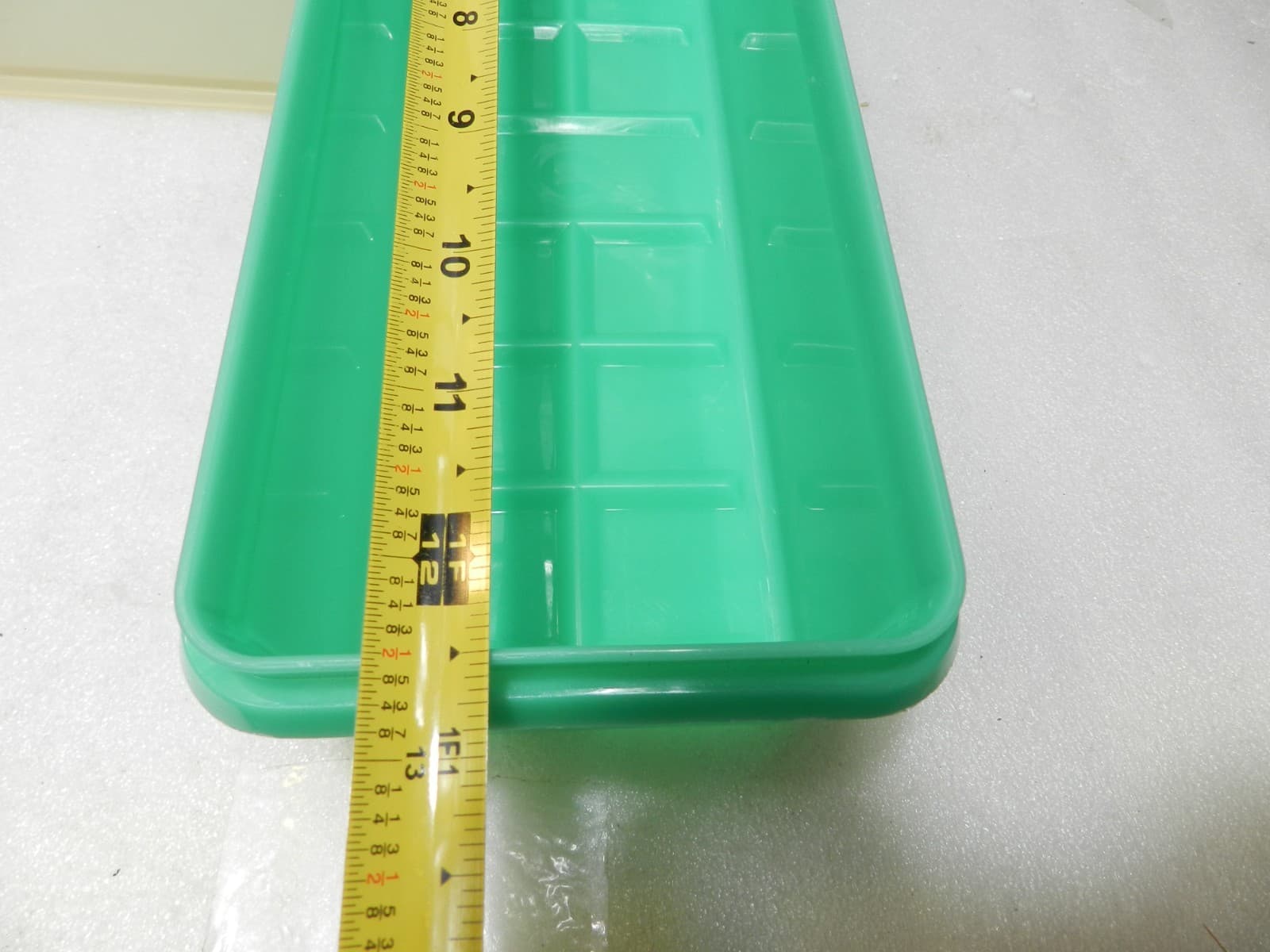 Vintage Tupperware Crisper Keeper 892-6 with lid Jade Green (G65J) - Thumbnail 5