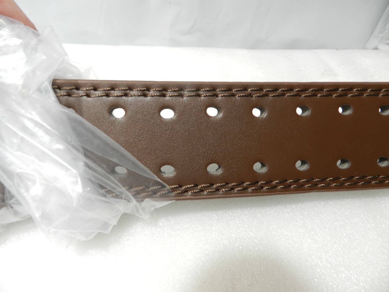 Pinnacle Weight Lifting Stabilize Belt Brown XS Double Prong F25J - Thumbnail 4