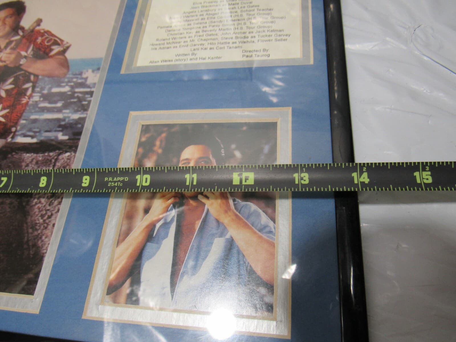 Elvis Presley Framed Album Cover Blue Hawaii Aloha from Hawaii Via Satelight M89 - Thumbnail 6