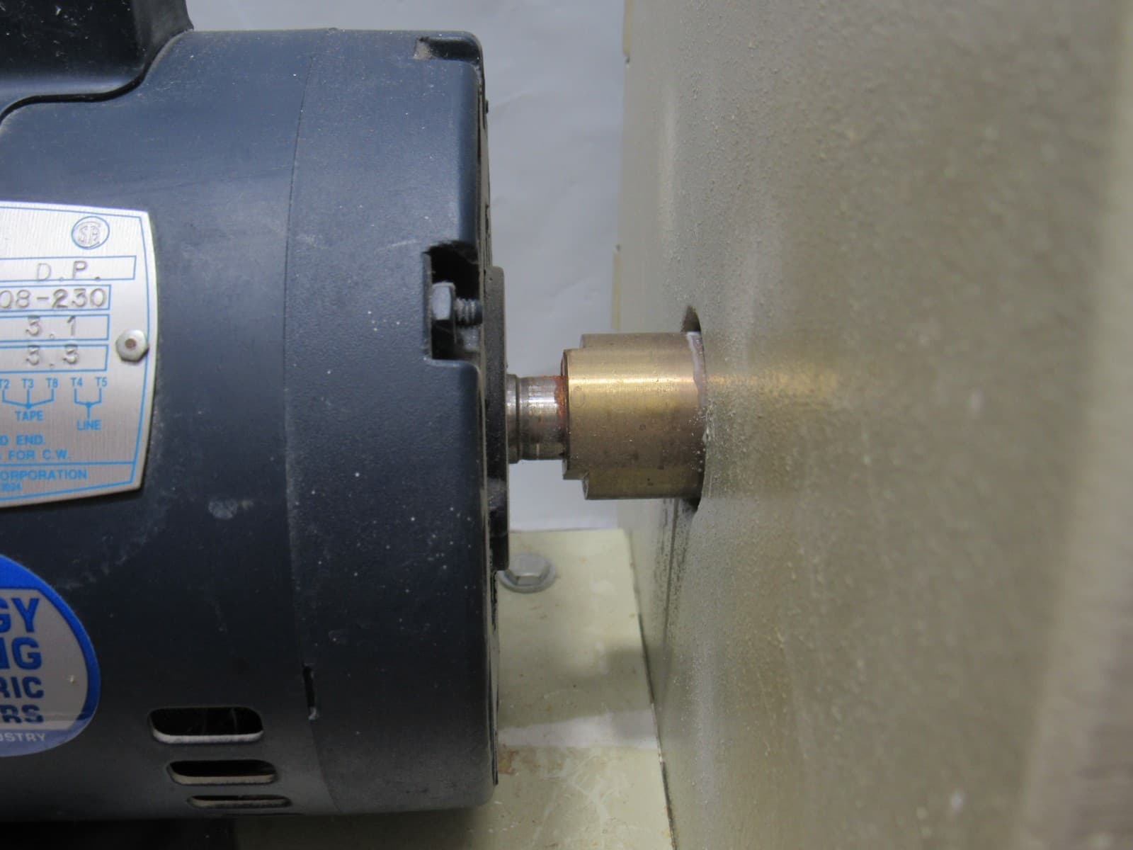 Buffalo Dental 61790A Wet Model Trimmer Leeson 100006.00 1/3hp 1725rpm Motor B71 - Thumbnail 5