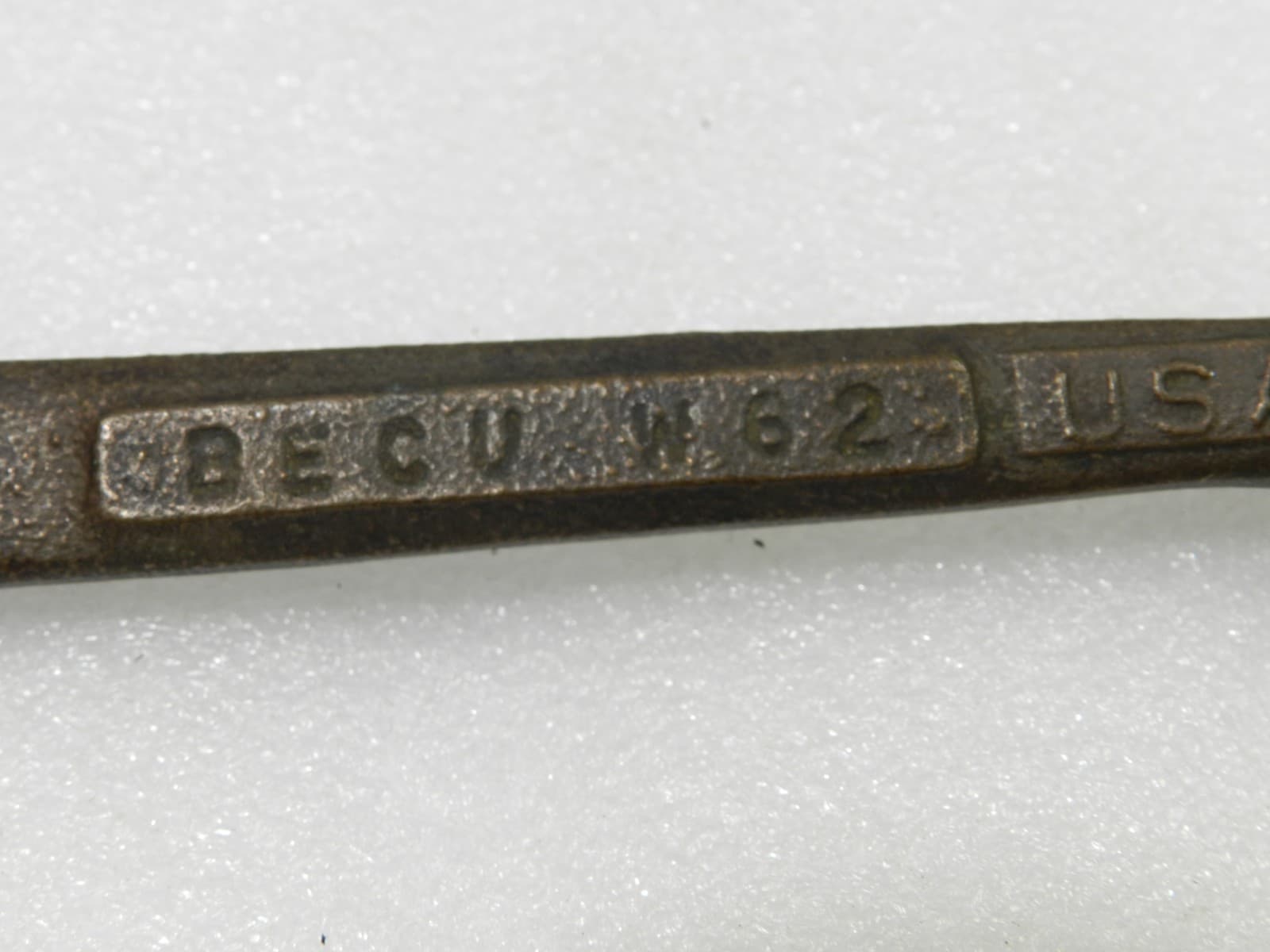 BERYLCO 7/16 & 1/2 Combination Open End Wrench Non-Sparking BECU W61 W62 (F24J) - Thumbnail 4