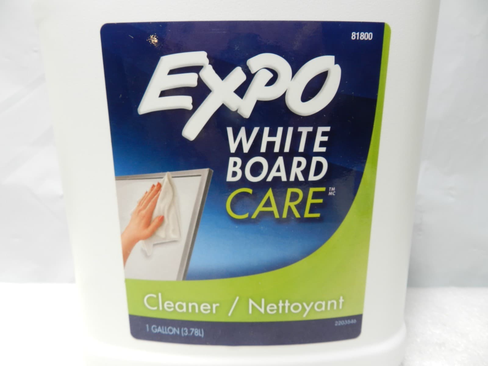Expo White Board CARE Dry Erase Surface Cleaner, 1 gal Bottle G72K - Thumbnail 2