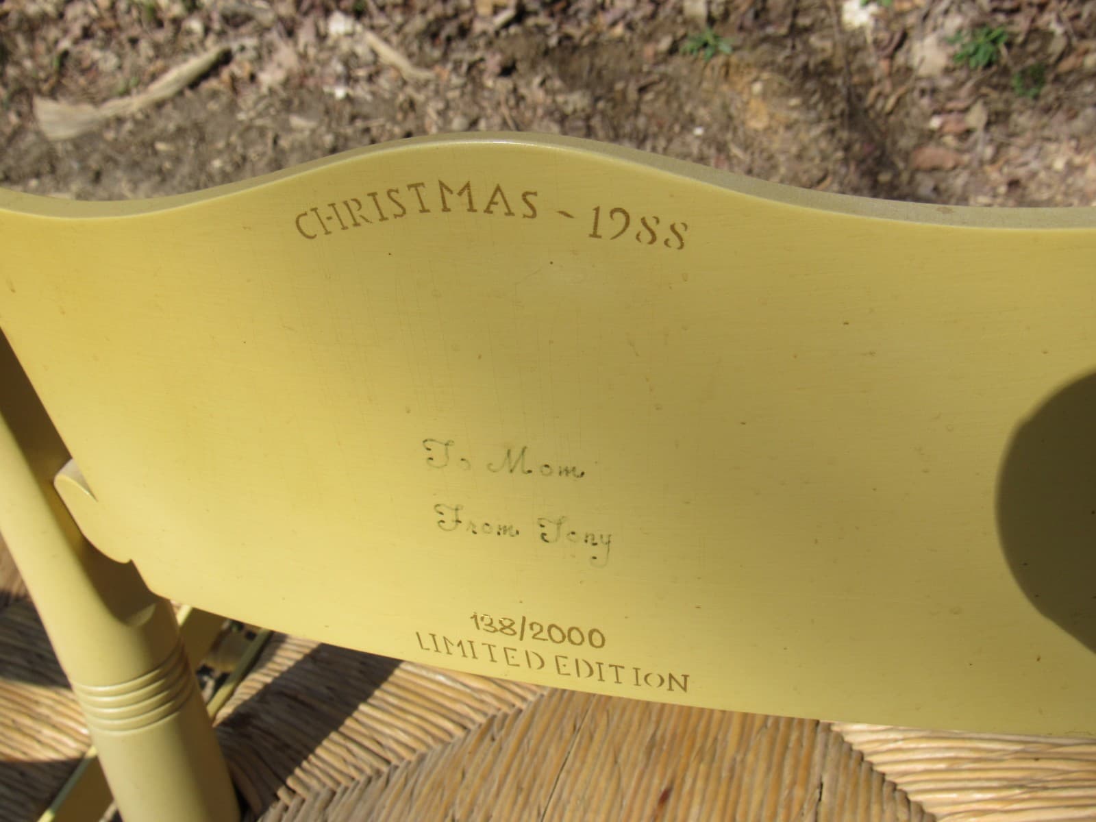 Hitchcock Limited Ed Christmas Chairs 1987-1990 (Set of 4) (K) - Thumbnail 21