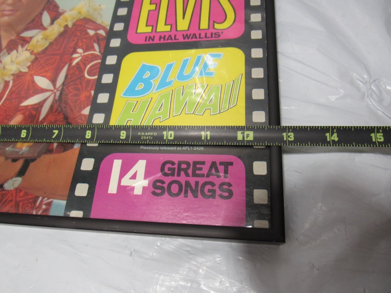 Elvis Presley Framed Album Cover Blue Hawaii Aloha from Hawaii Via Satelight M89 - Thumbnail 11