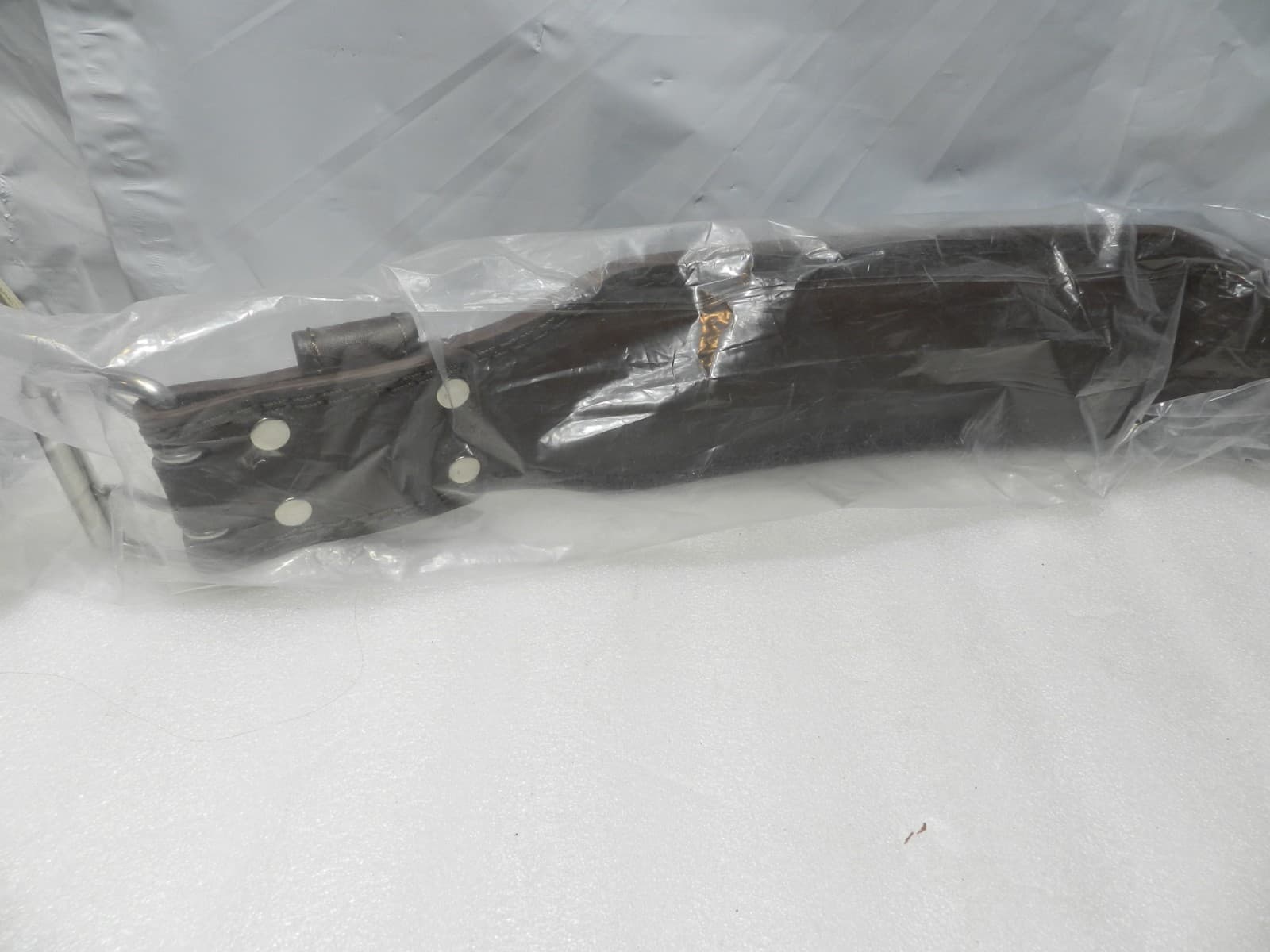 Pinnacle Weight Lifting Stabilize Belt Brown XS Double Prong F25J - Thumbnail 6