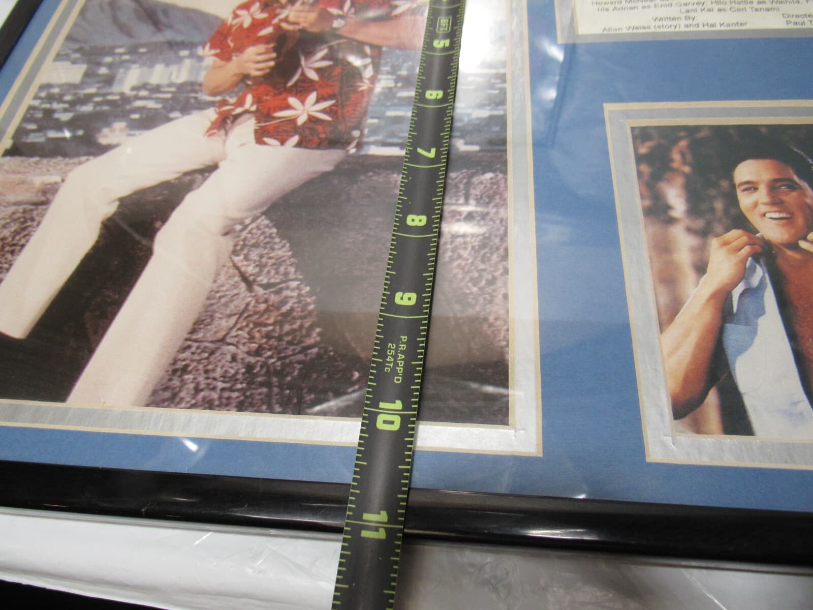 Elvis Presley Framed Album Cover Blue Hawaii Aloha from Hawaii Via Satelight M89 - Thumbnail 7