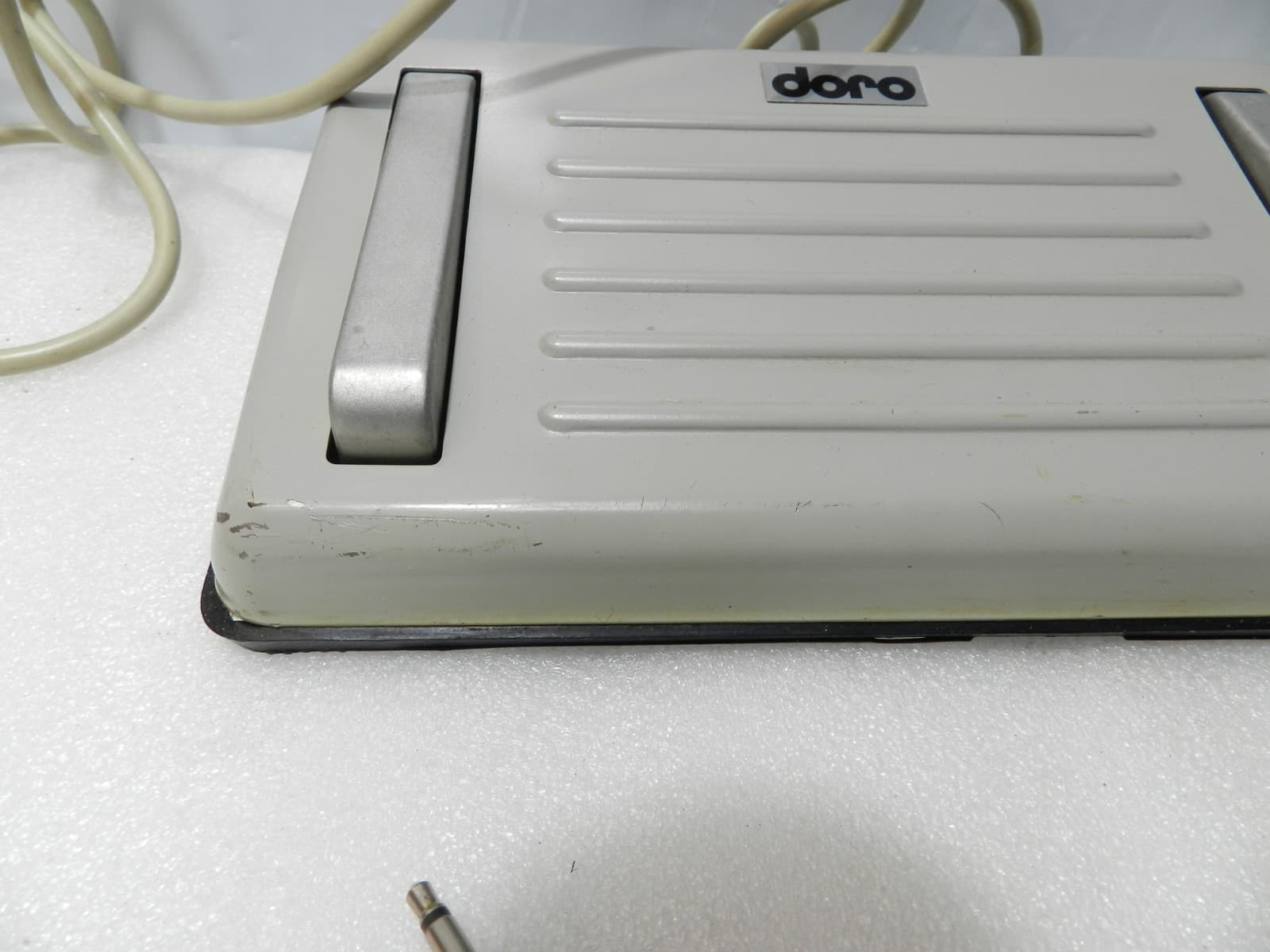 Vintage Doro Transcribing Foot Control w/ Mic (F33J) - Thumbnail 5