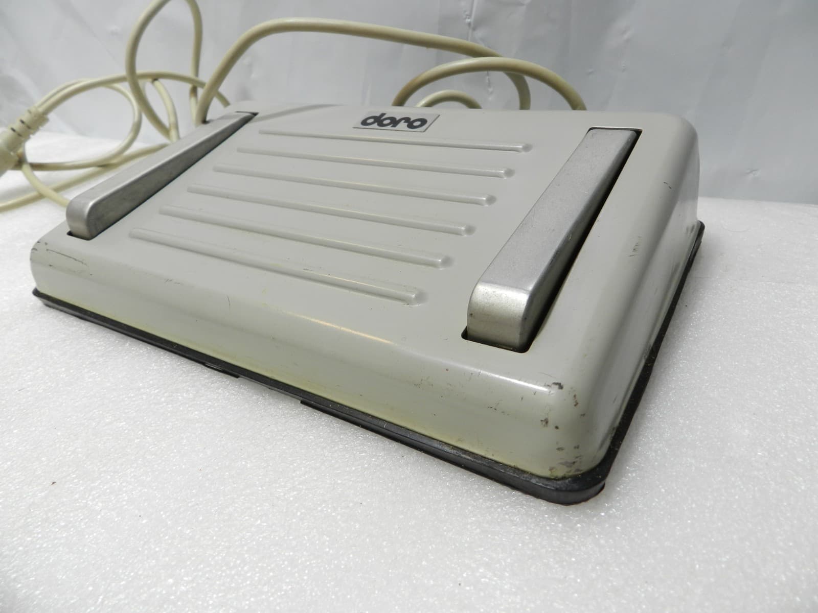 Vintage Doro Transcribing Foot Control w/ Mic (F33J) - Thumbnail 6