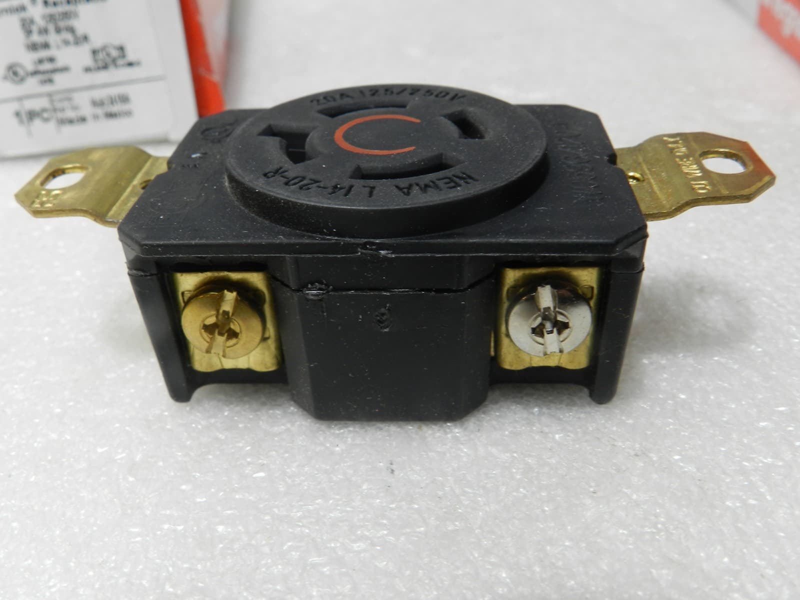 P & S L1420-R Turnlok Single Receptacle, 3 Pole 4-Wire, 20A 125/250V L14-20R (D2 - Thumbnail 5