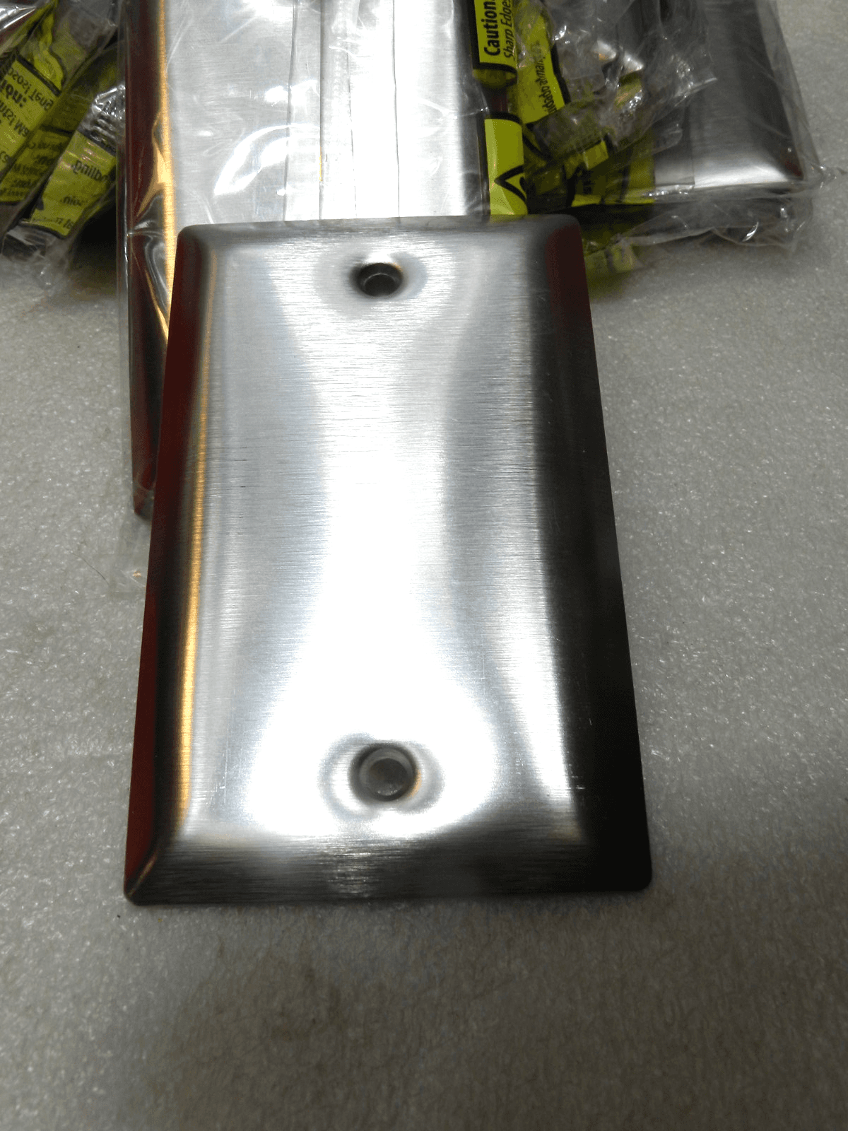 20 Legrand - Pass & Seymour SS13 Smooth 302/304SS Metal Wall Plate (C99) - Thumbnail 2