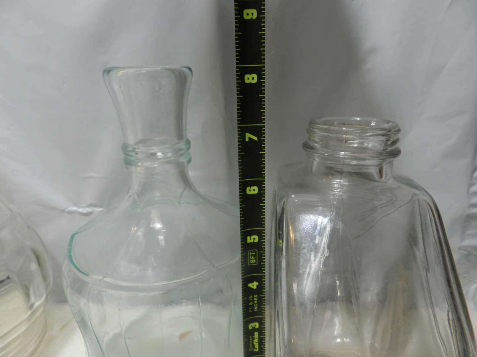 4 Vintage Whitehouse Vinegar Bottle 1960s glass (C96J) - Thumbnail 9