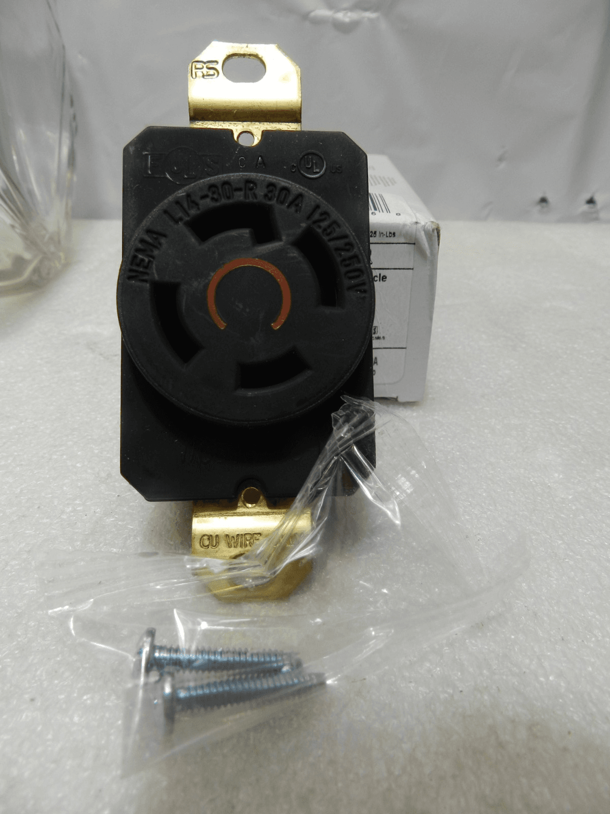 Legrand/Pass & Seymour L1430-R Turnlok Receptacle 3 Pole 4 Wire 30A 125/250V C93 - Thumbnail 3