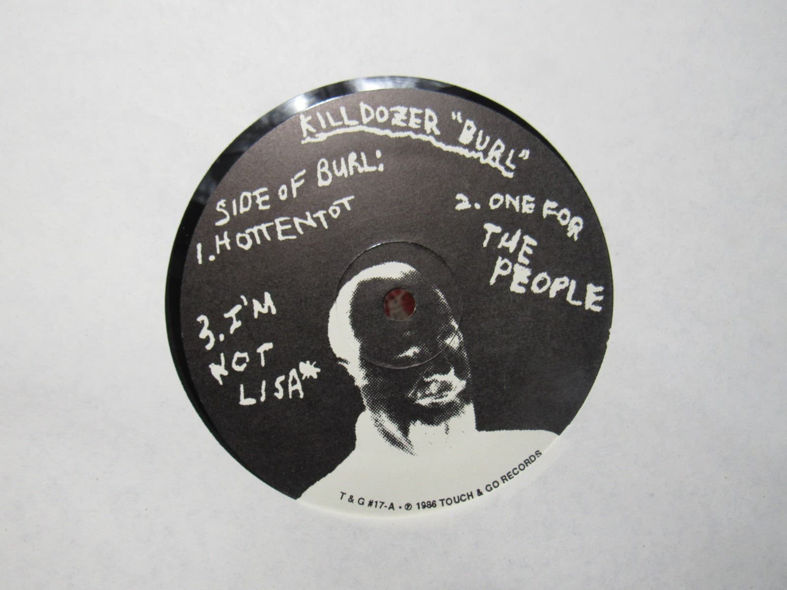 KILLDOZER Burl 12" Album vinyl '86 US Touch And Go Press. (Y84JJ) - Thumbnail 5