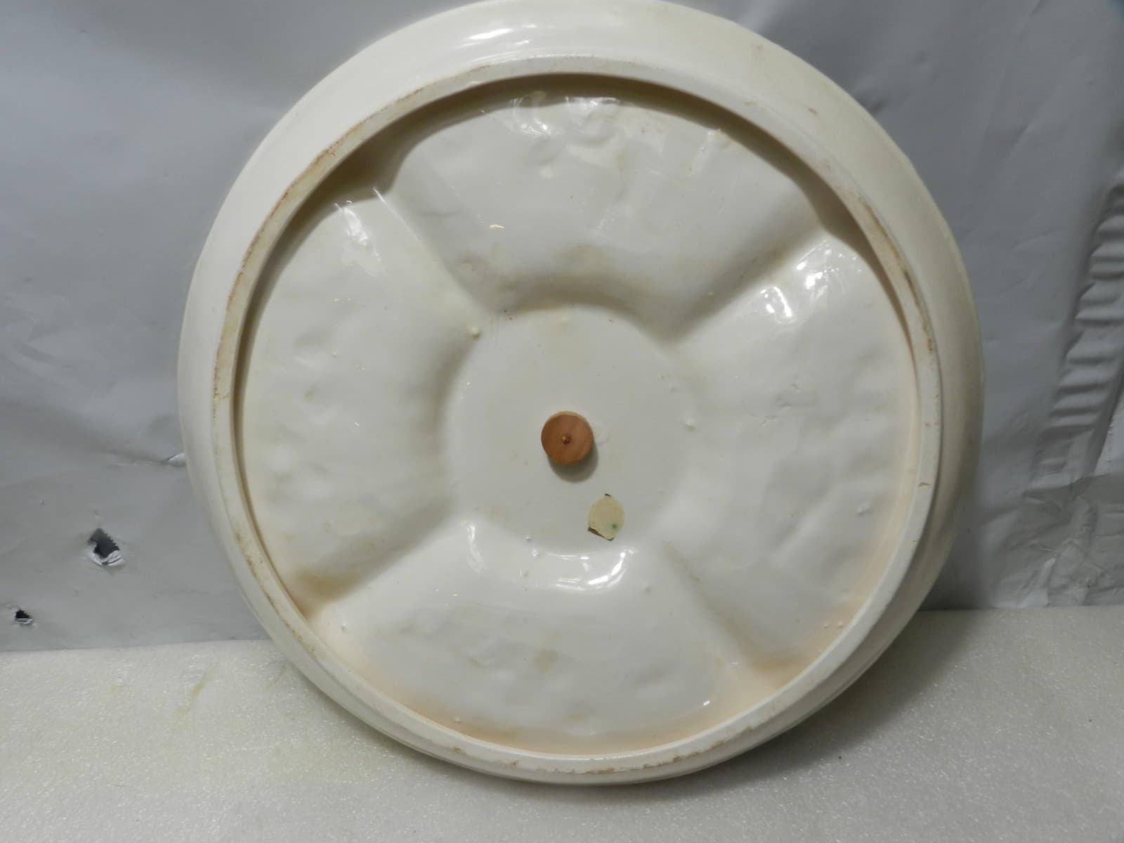 Vintage Divided Serving Dish w/Toothpick Holder That Swivels by Tilso Japan D9JJ - Thumbnail 5