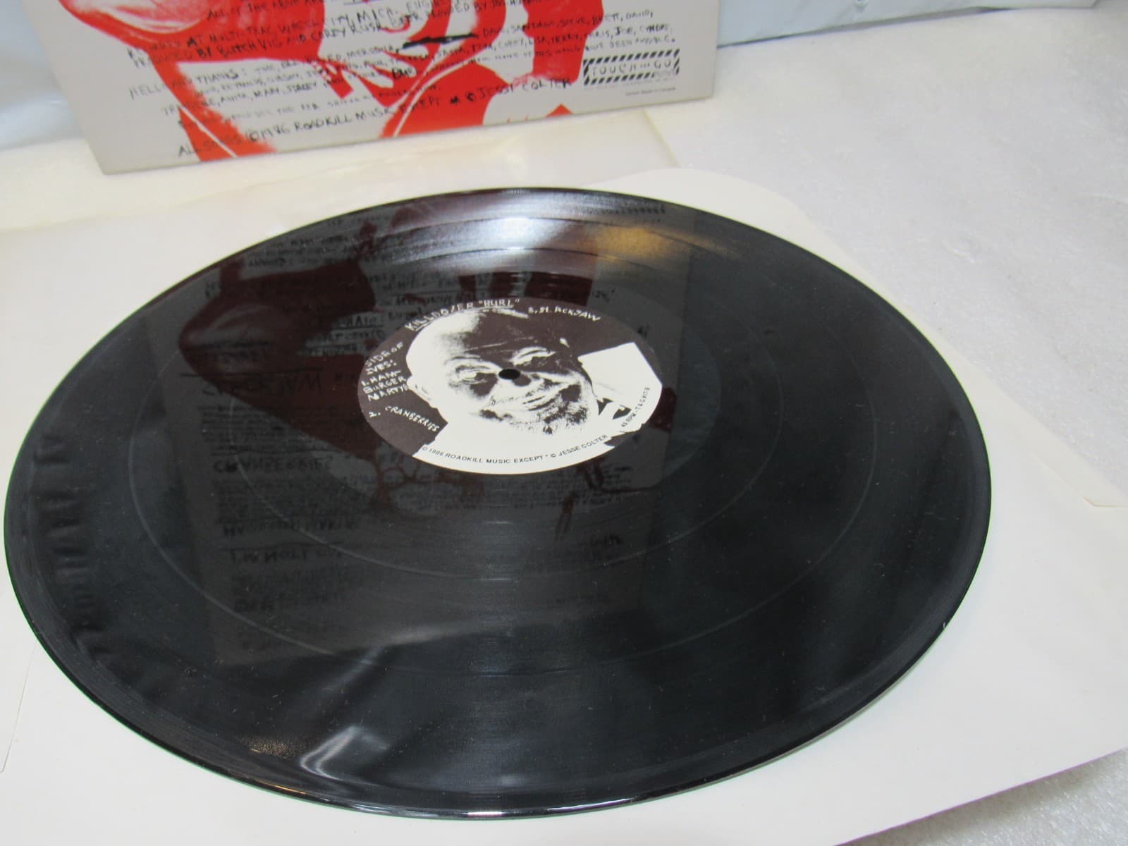 KILLDOZER Burl 12" Album vinyl '86 US Touch And Go Press. (Y84JJ) - Thumbnail 7