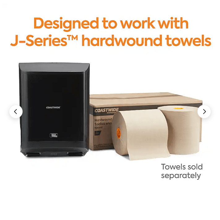 Coastwide Prof Automatic Touchless Paper Towel Dispenser CWJAHT-B BLACK (Q66K) - Thumbnail 4