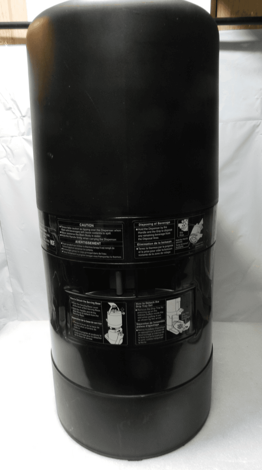Zojirushi SY-BA60 1.5 Gal Stainless Insulated Thermal Gravity Beverage Dispenser - Thumbnail 7
