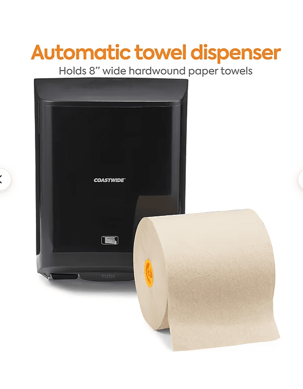 Coastwide Prof Automatic Touchless Paper Towel Dispenser CWJAHT-B BLACK (Q66K) - Thumbnail 2