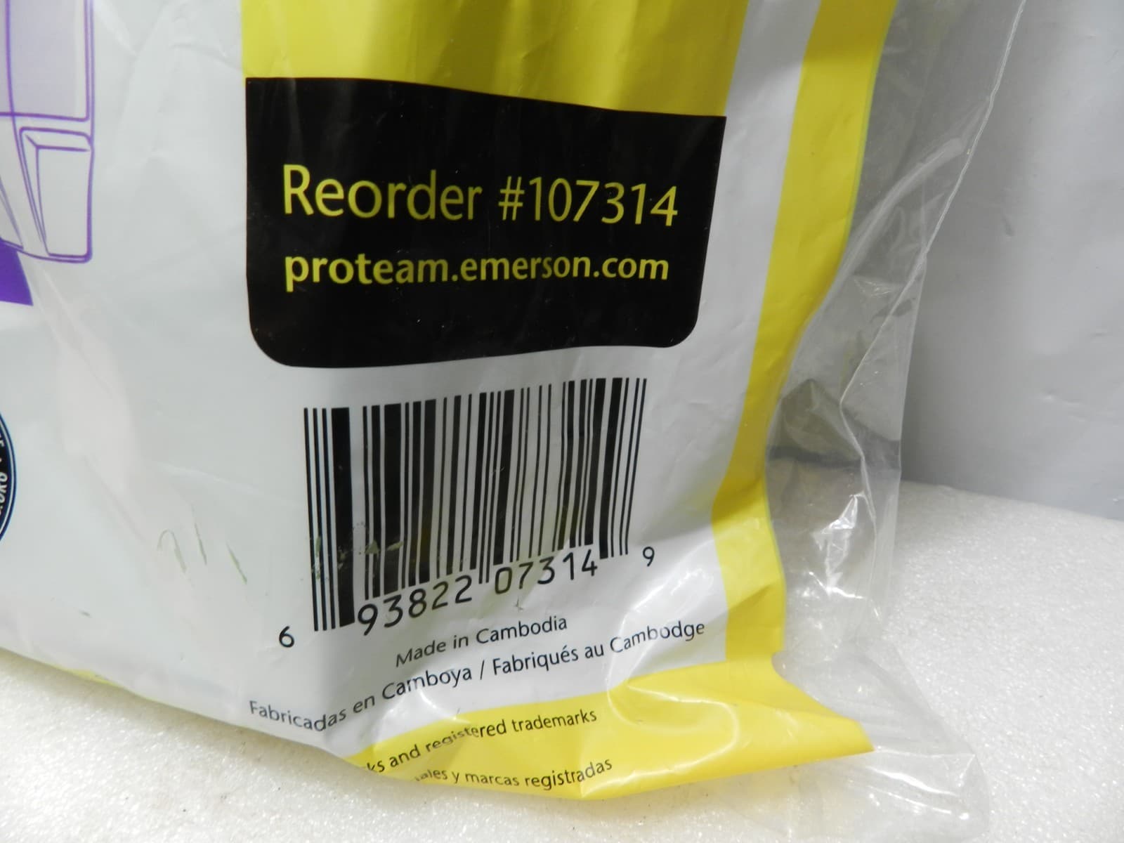 ProTeam 6 qt Backpack Vacuum Bags for Super Coach Pro 6 ProVac FS 6 - 10 pk G90K - Thumbnail 4